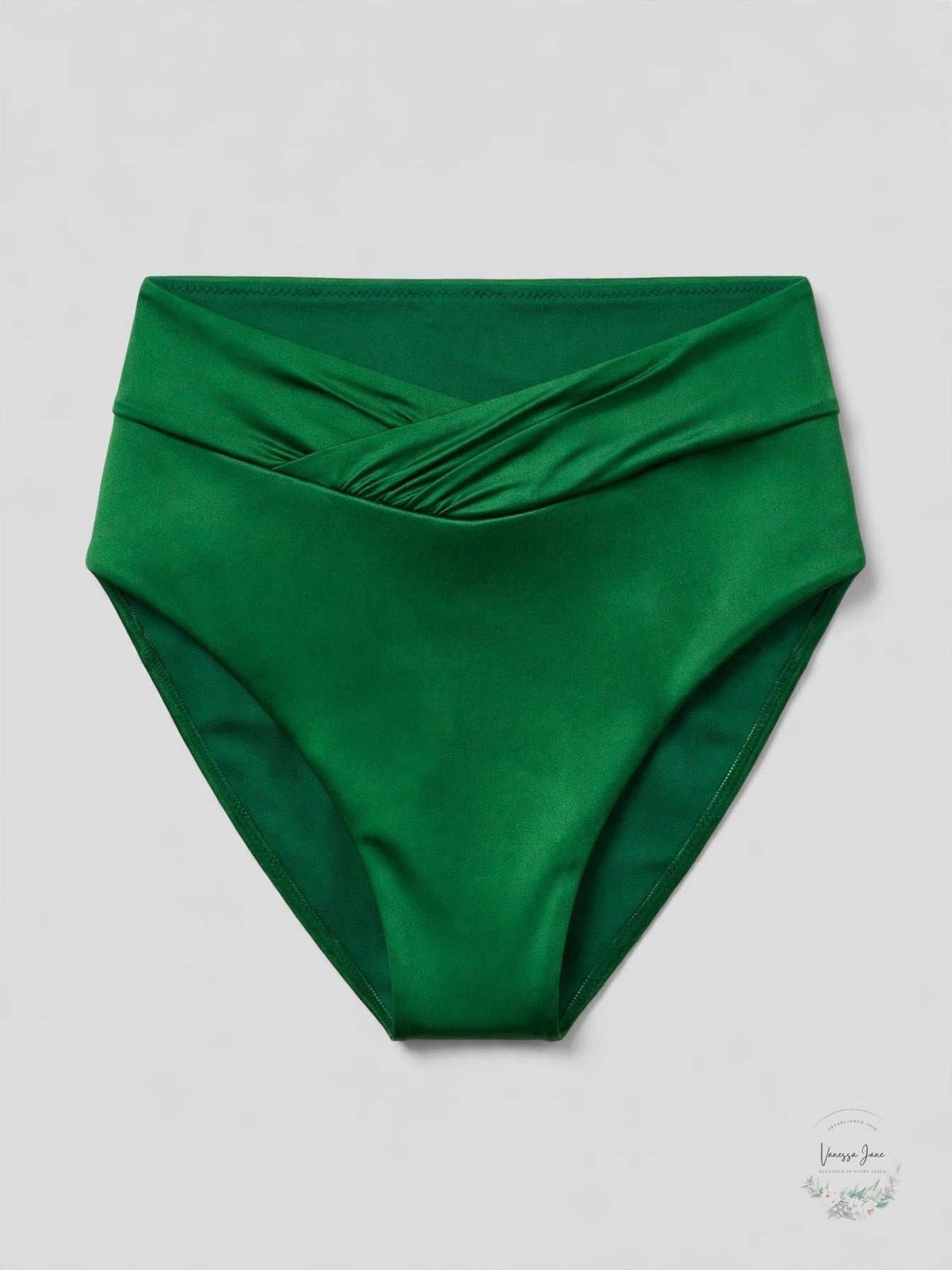 Adore Me Womens Tanisha Swimwear High-Waist Bikini Bottom - Small