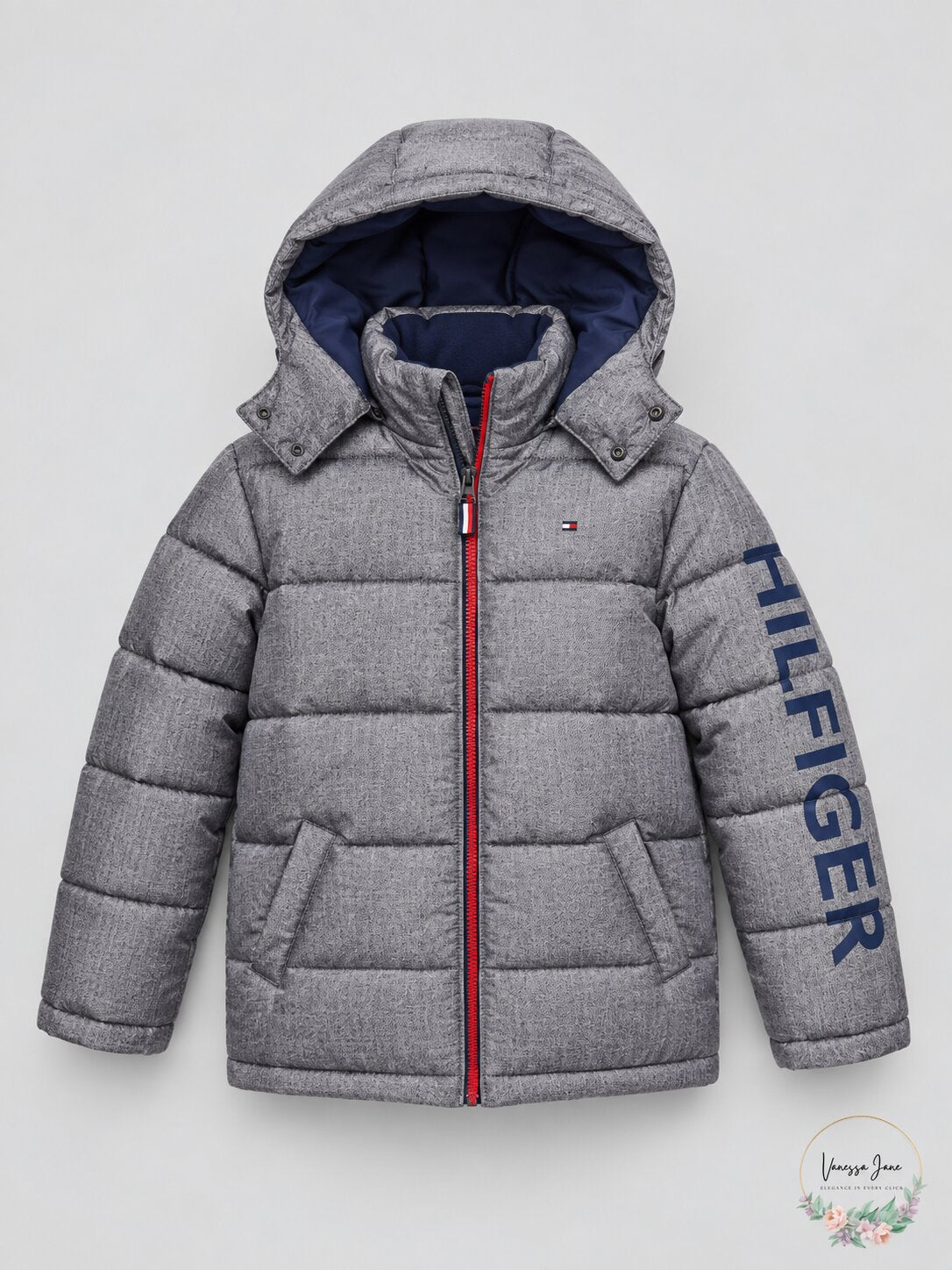 Tommy Hilfiger Little Boys Classic Logo Puffer Jacket