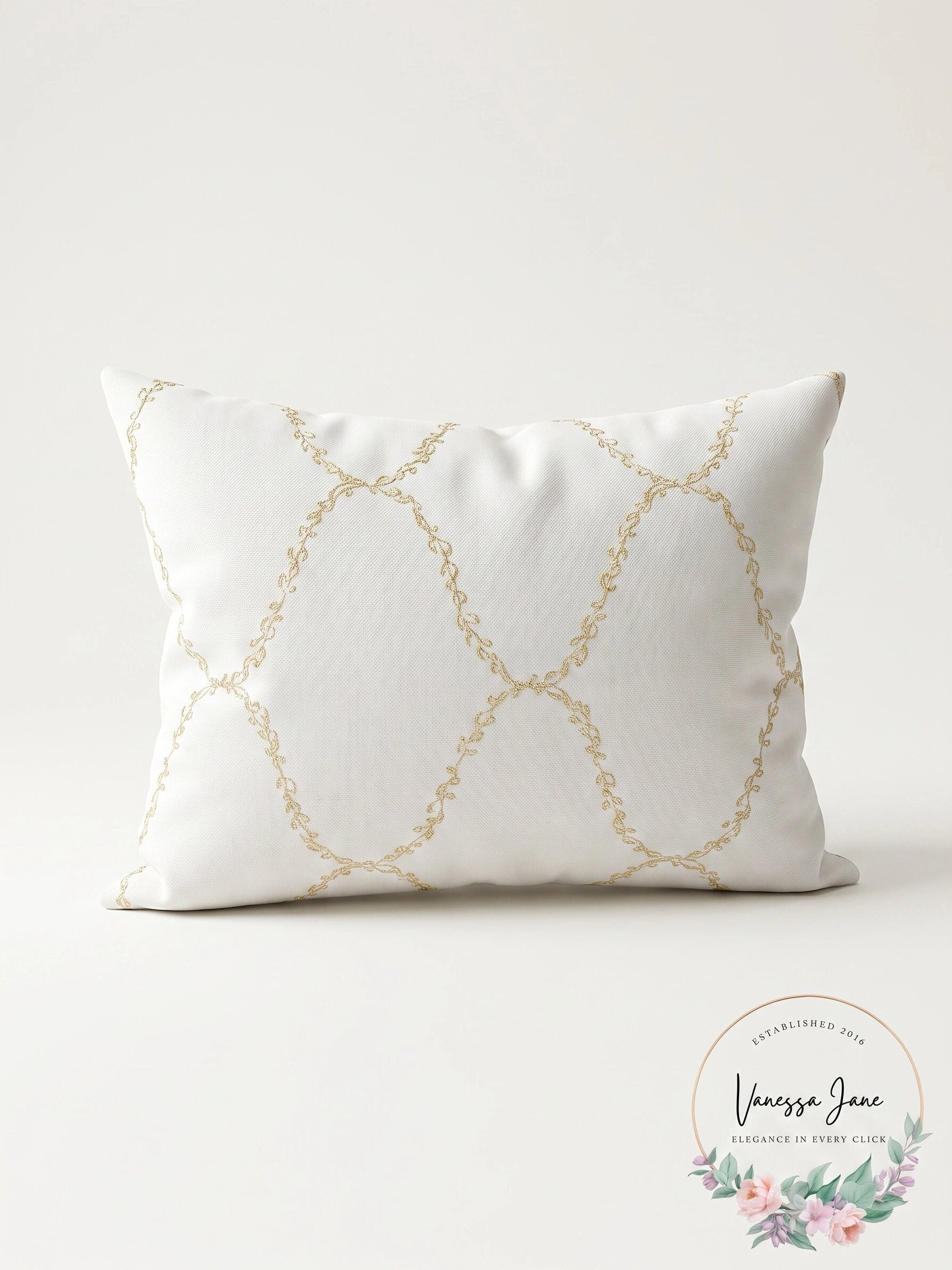 Martha Stewart Collection Embroidered Sham
