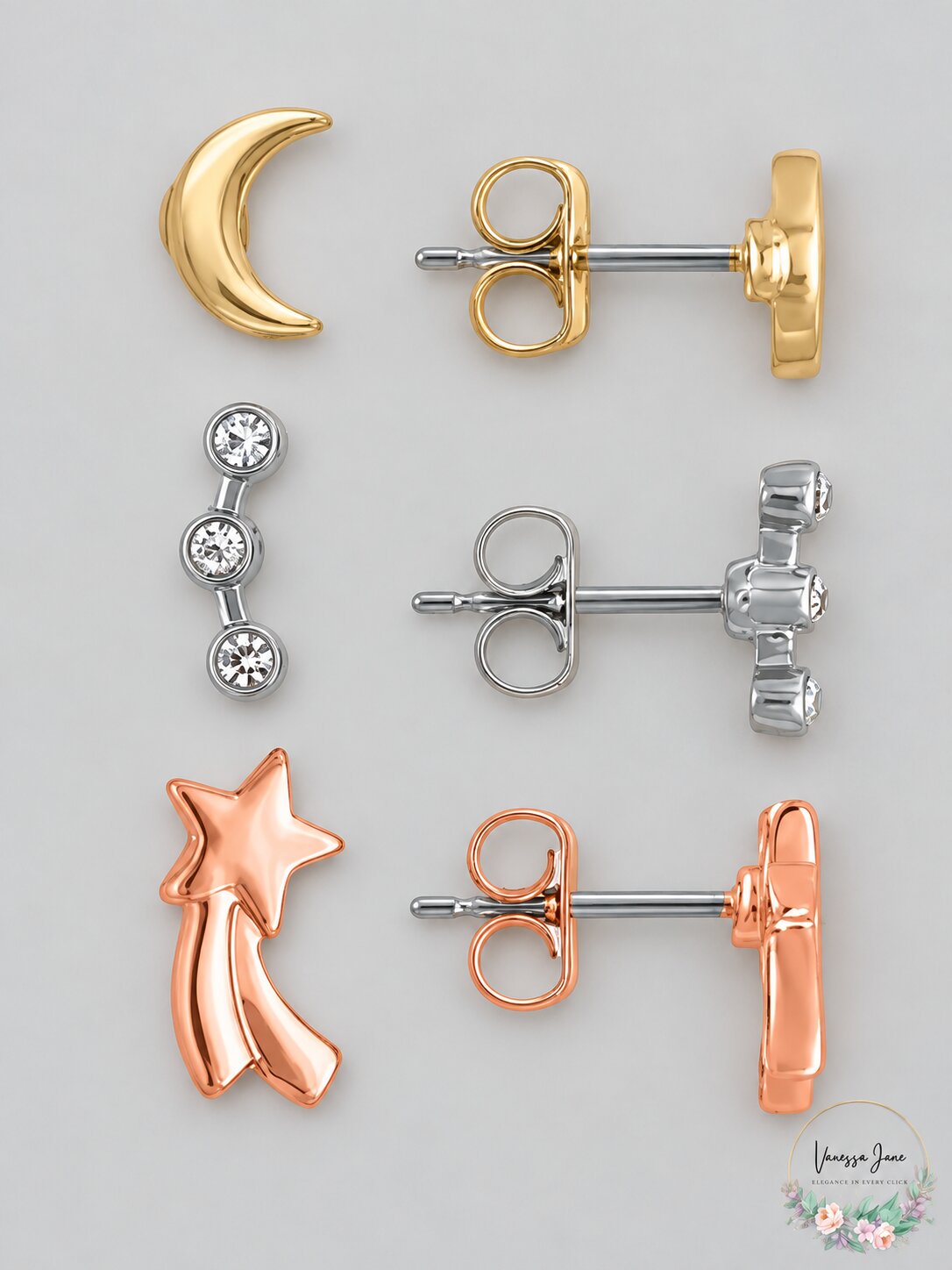 Rachel Rachel Roy Stud Earrings 3-Pc. Gift Set - Multi