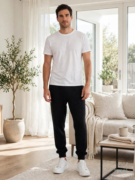 Inc International Concepts Mens Ribbed Joggers, XXL Black