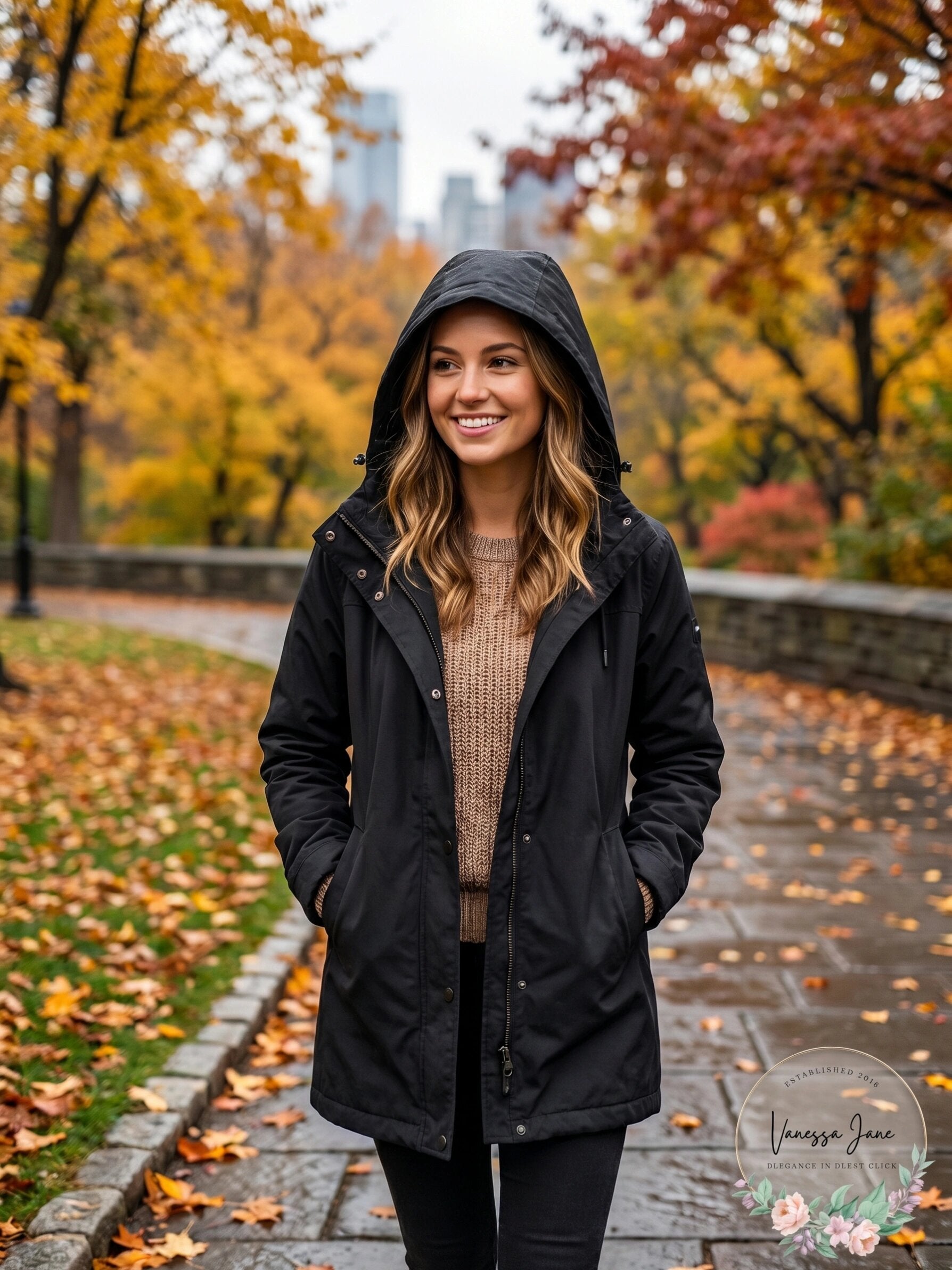 RVCA WOMENS Runyon Long-Sleeve Canvas Hooded Parka Jacket, Size Small
