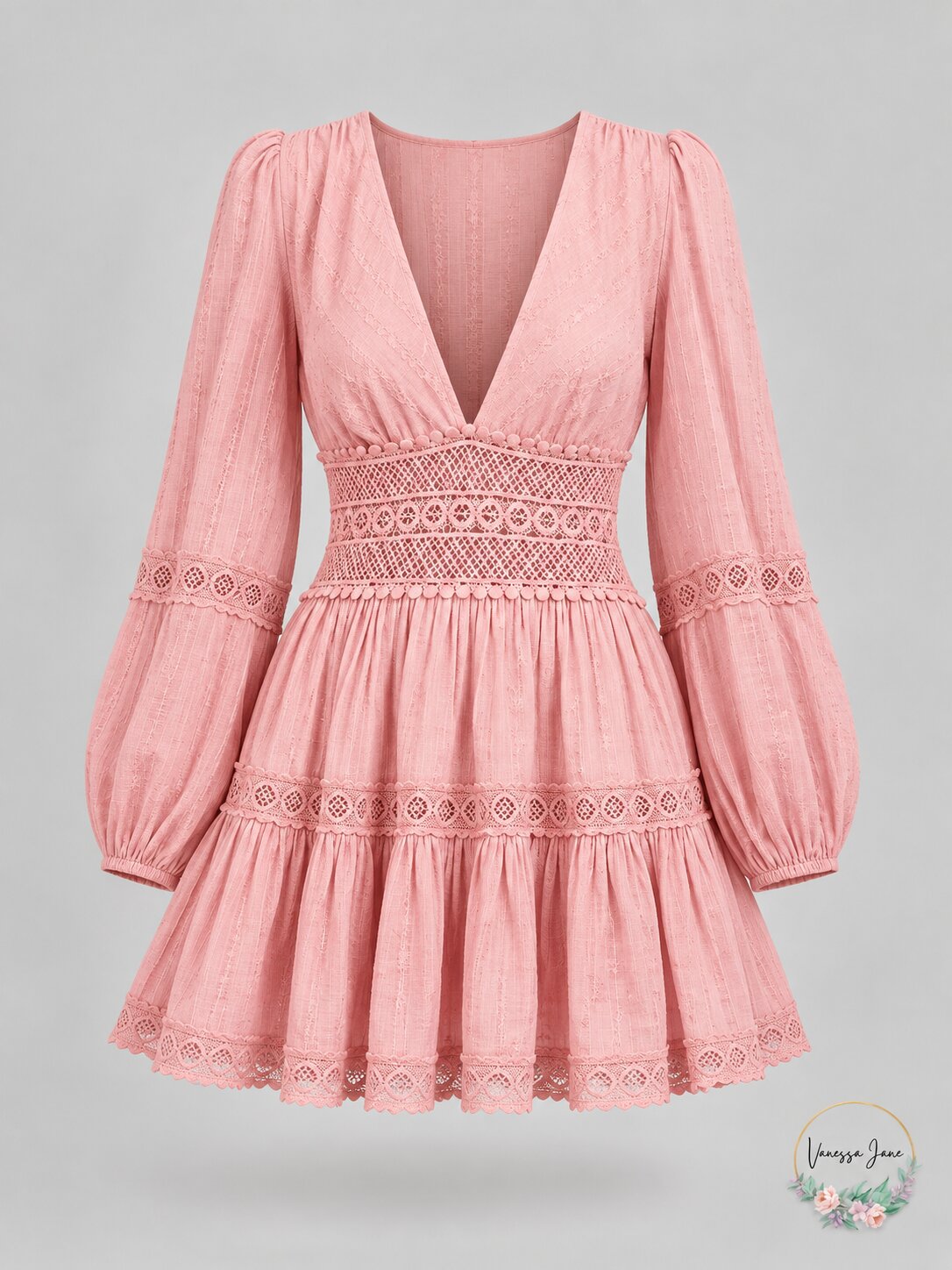 Free People the Delightful Mini Dress