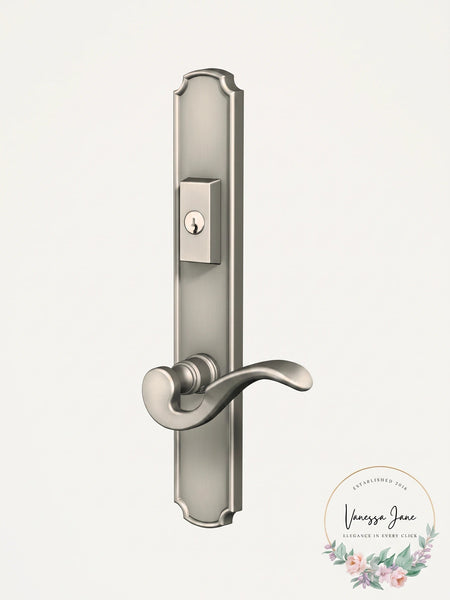 Baldwin MP002.ACT5 Bismark Keyed Entry Multi Point Trim Lever Set