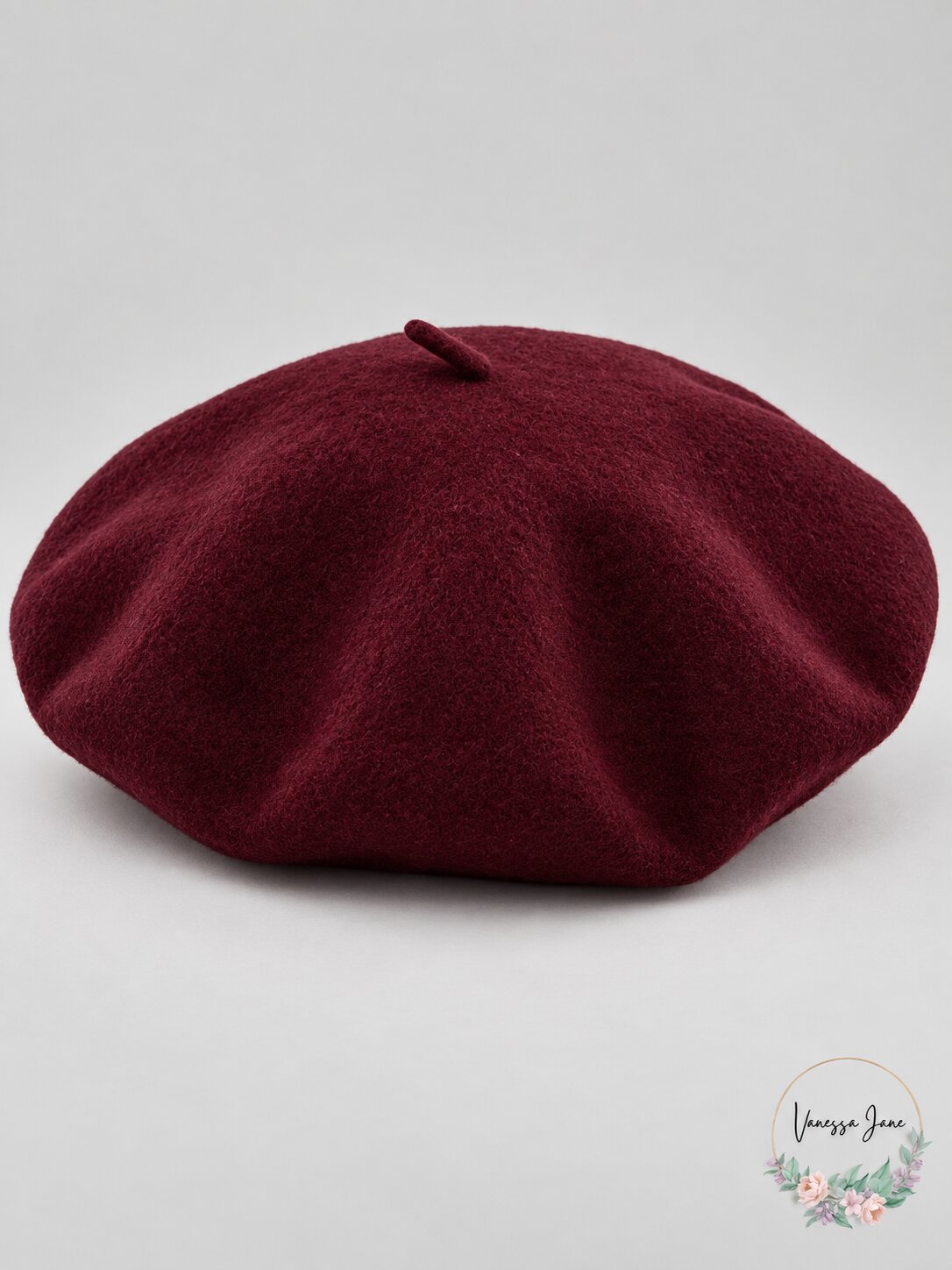 I.N.C. International Concepts Solid Wool Beret Hat