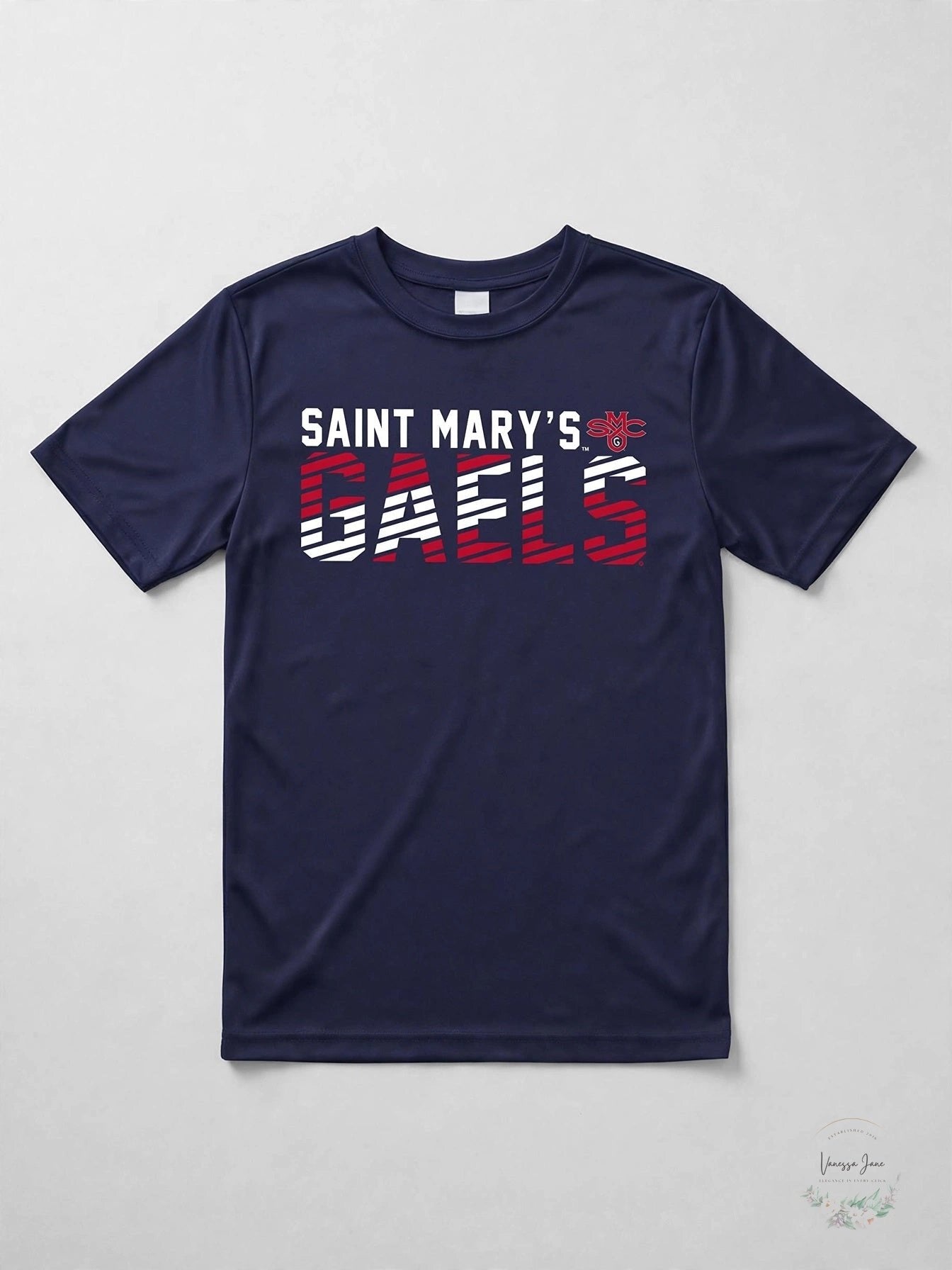 NCAA Saint Mary's Gaels Youth Boys Diagonal Short Sleeve T-Shirt
