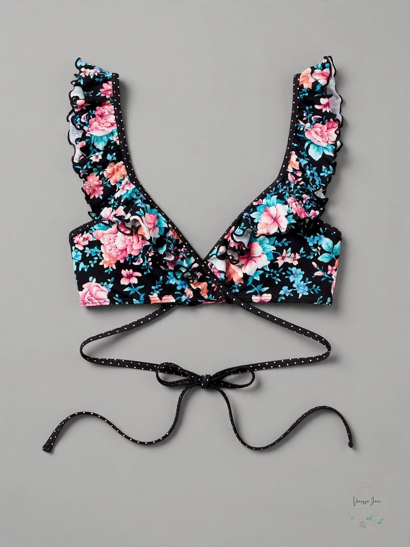 Sundazed Bra-Sized Wrap Bikini Top, 36DD