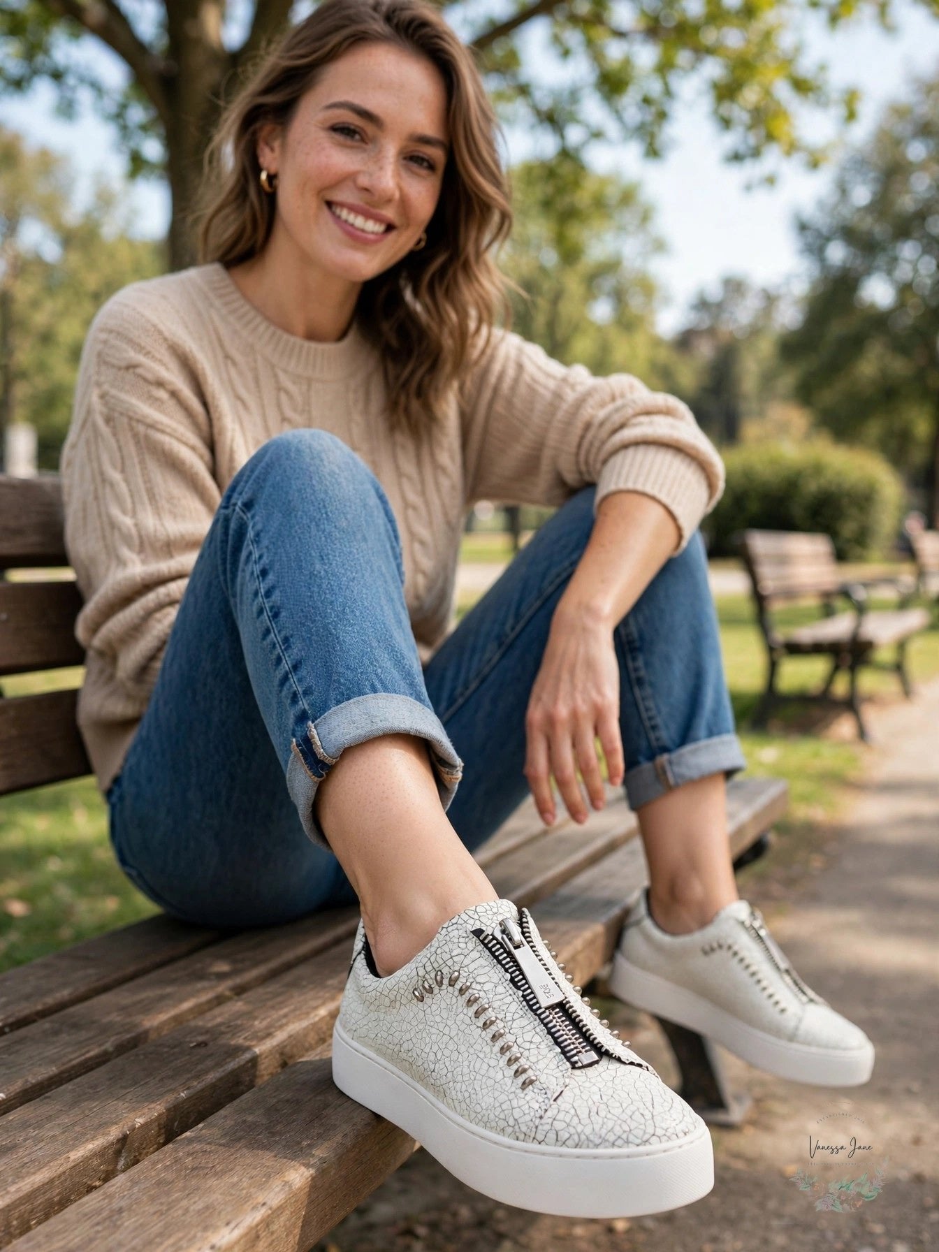 Frye Rebel Lena Zip Sneakers Womens Shoes Size 8.5
