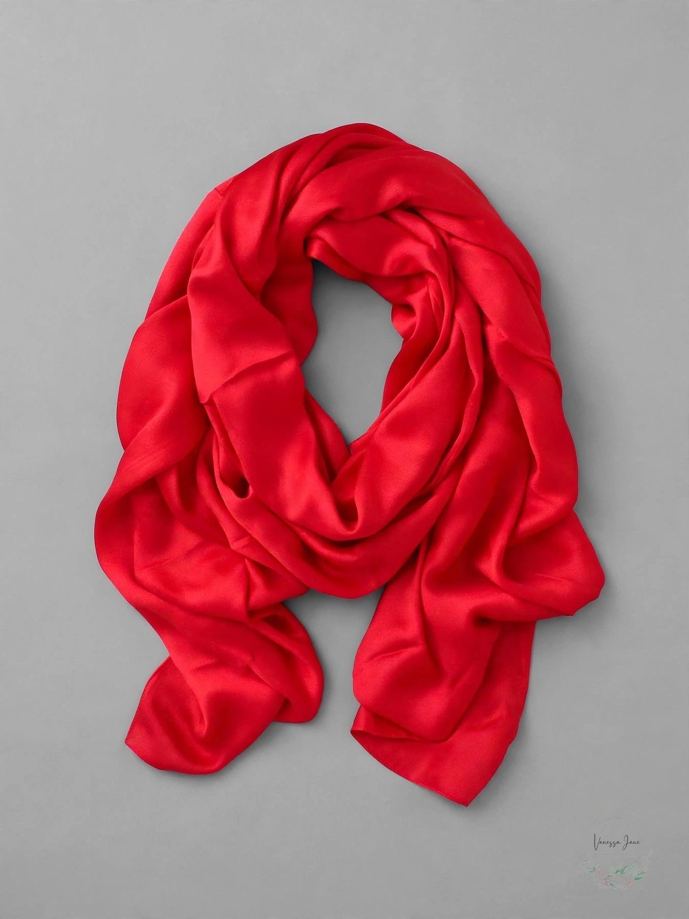 Jones New York Stylish Fashion Scarf, Red, OS
