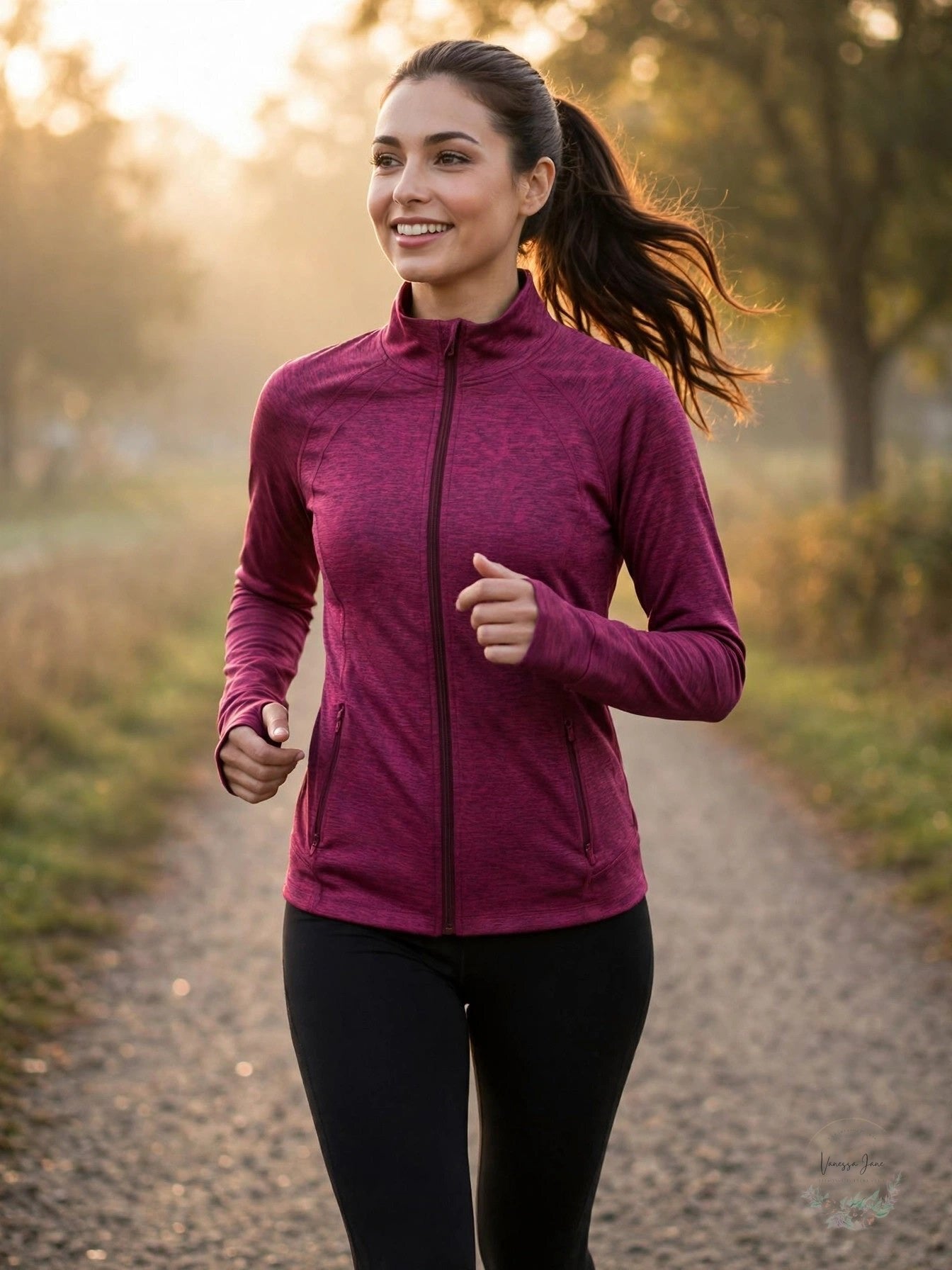 Ideology Women's Fitness Running Athletic Jacket