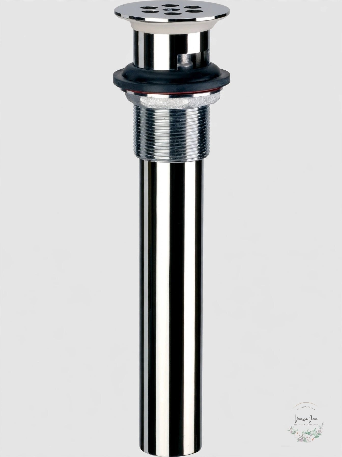 Delta 33T260 1-1/4 Chrome Open Grid Strainer Assembly with Overflow Holes