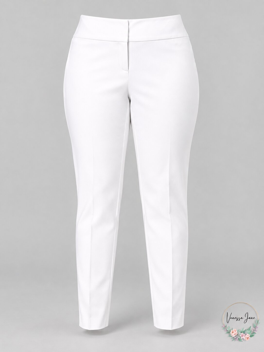 Alfani Womens Slim Straight Leg Tummy Control Dress Pants