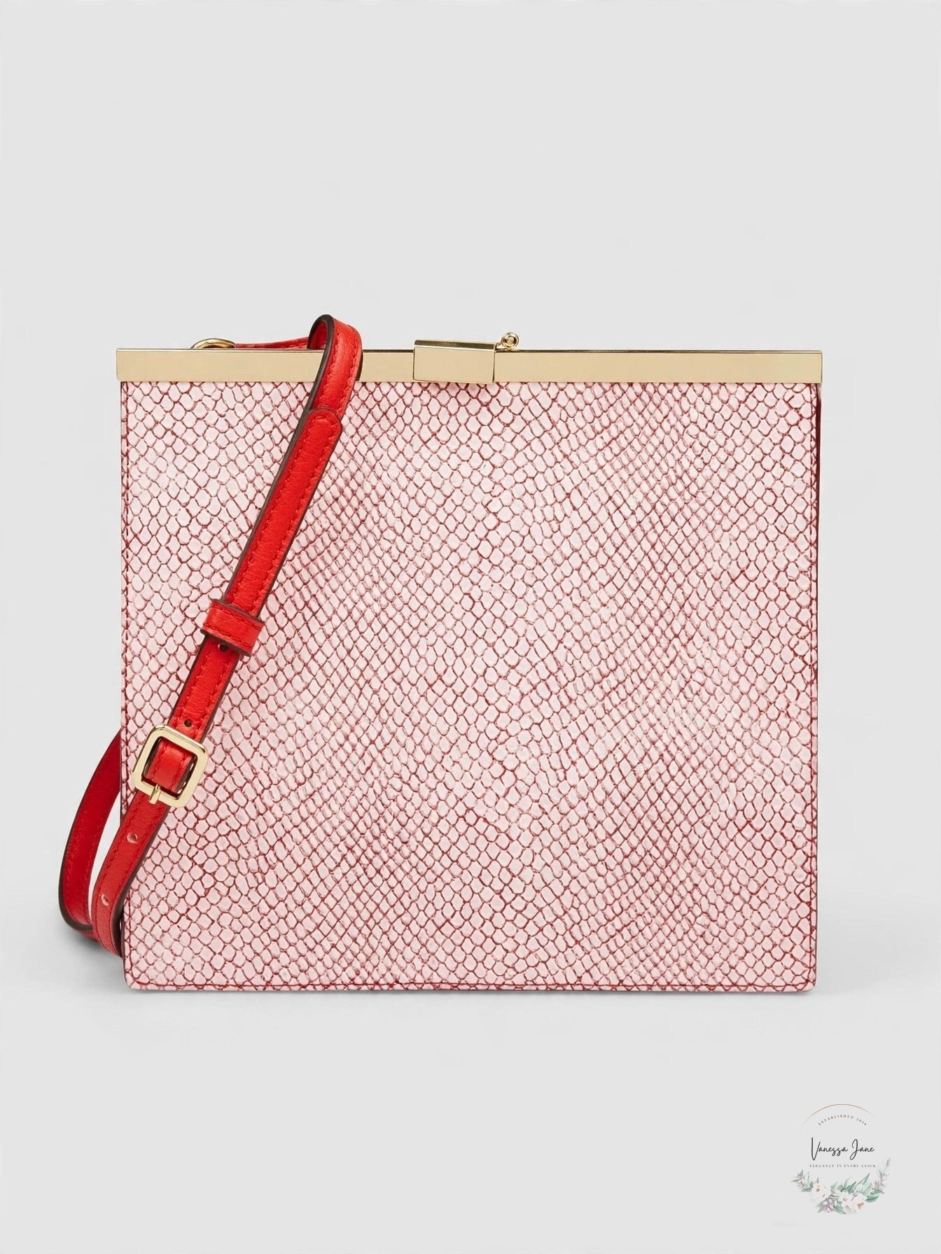 Nine West Eloa Crossbody - Pastel Red