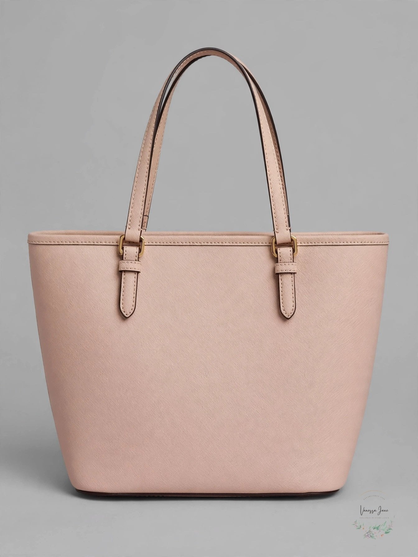 Michael Kors Leather Jet Set Tote Bag, Ballet Pink