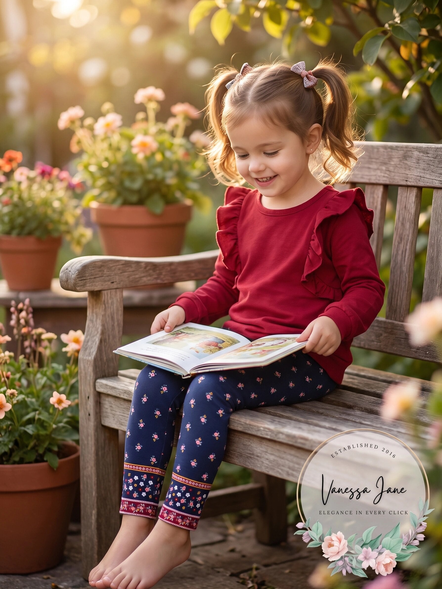 Carter's Baby Girls Top and Printed Leggings