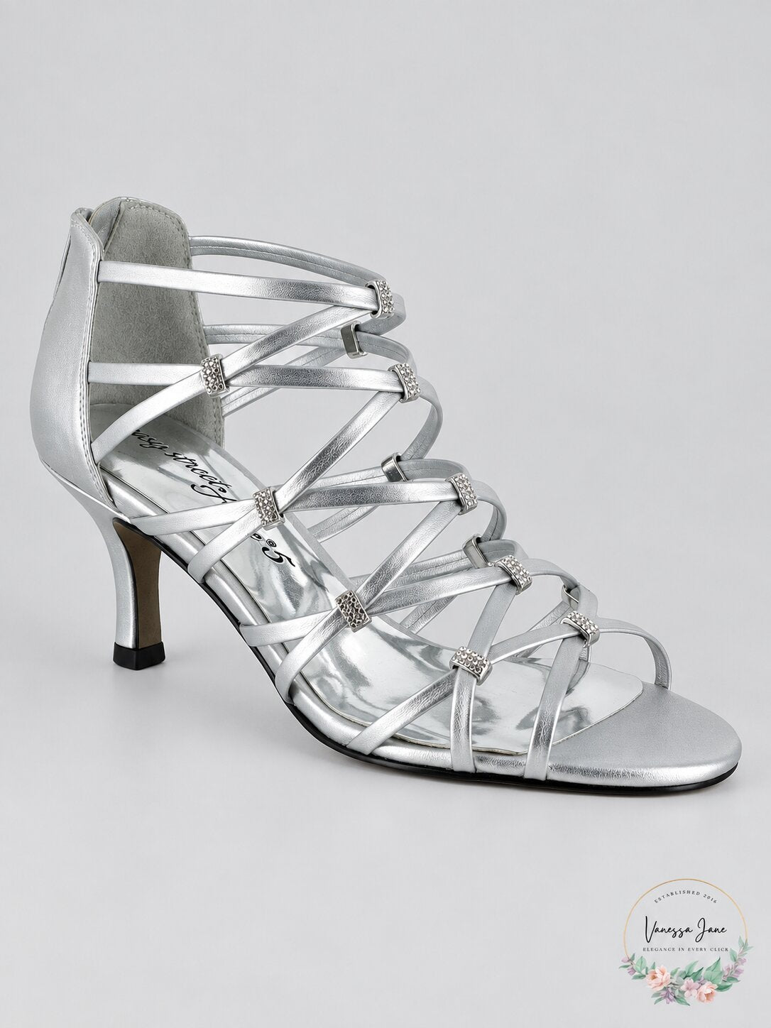 Easy Street Women’s Nightingale Open-Toe Special Occasion Dress Sandals