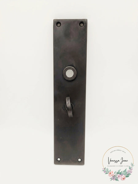 Emtek Replacement 2-1/4 x 10 Sideplate with Thumbturn
