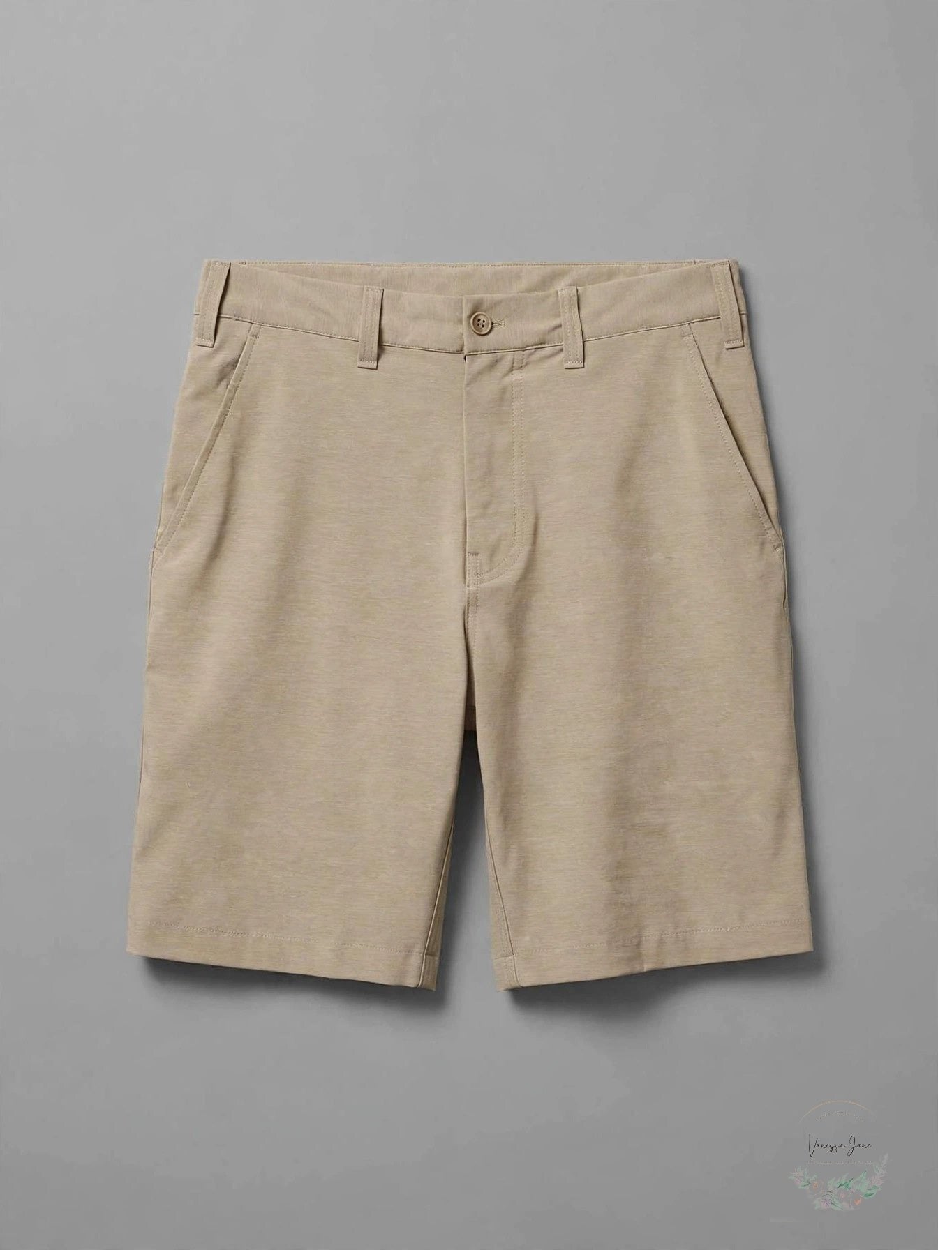 Flag and Anthem Any-Wear MadeFlex Hybrid Performance Shorts, Bamboo Khaki, 38
