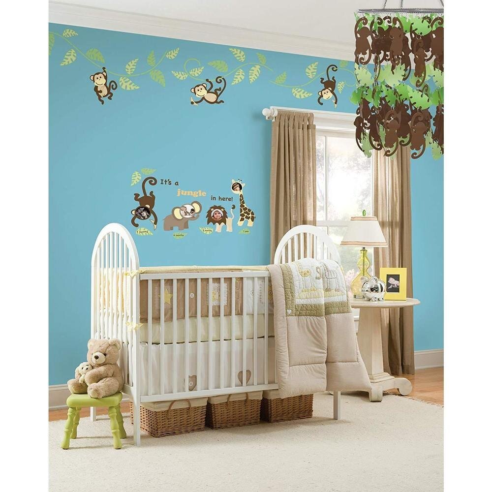 WallPops Jungle and Friends Photo Frame Kit