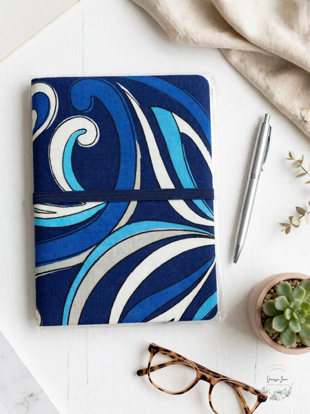 Vera Bradley Mediterranean Notebook in Mediterranean Blue