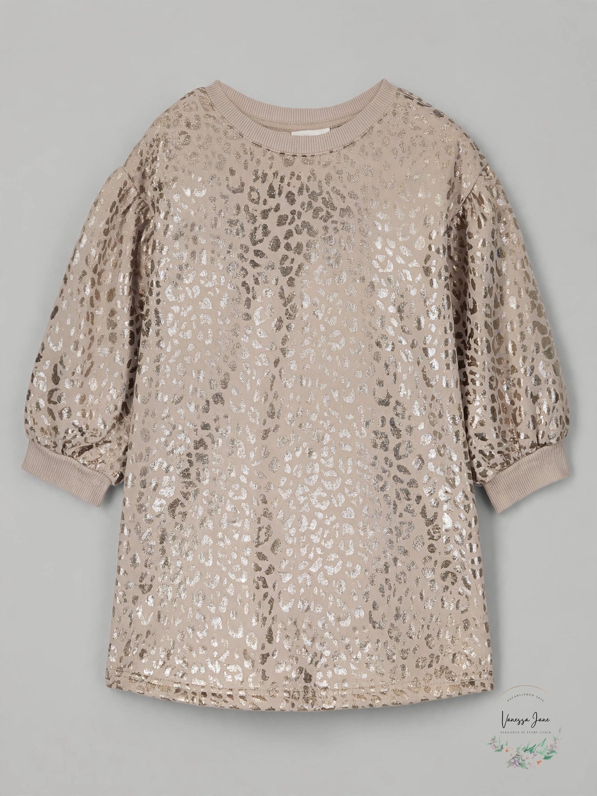 Cotton on Little Girls Angel Long Sleeve Dress