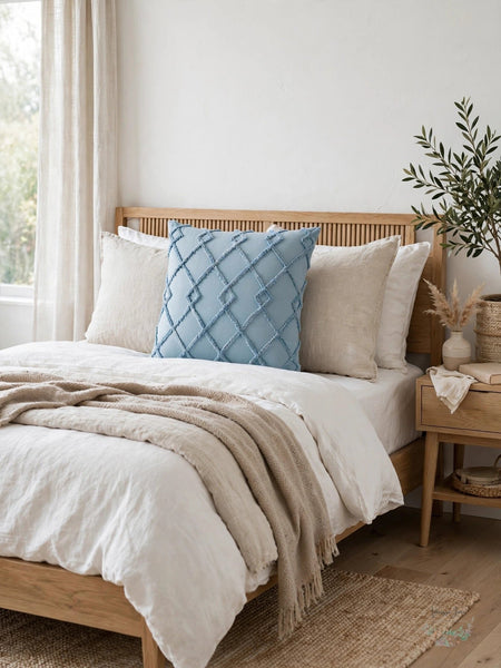 Lucky Brand Diamond Tuft European Sham Bedding