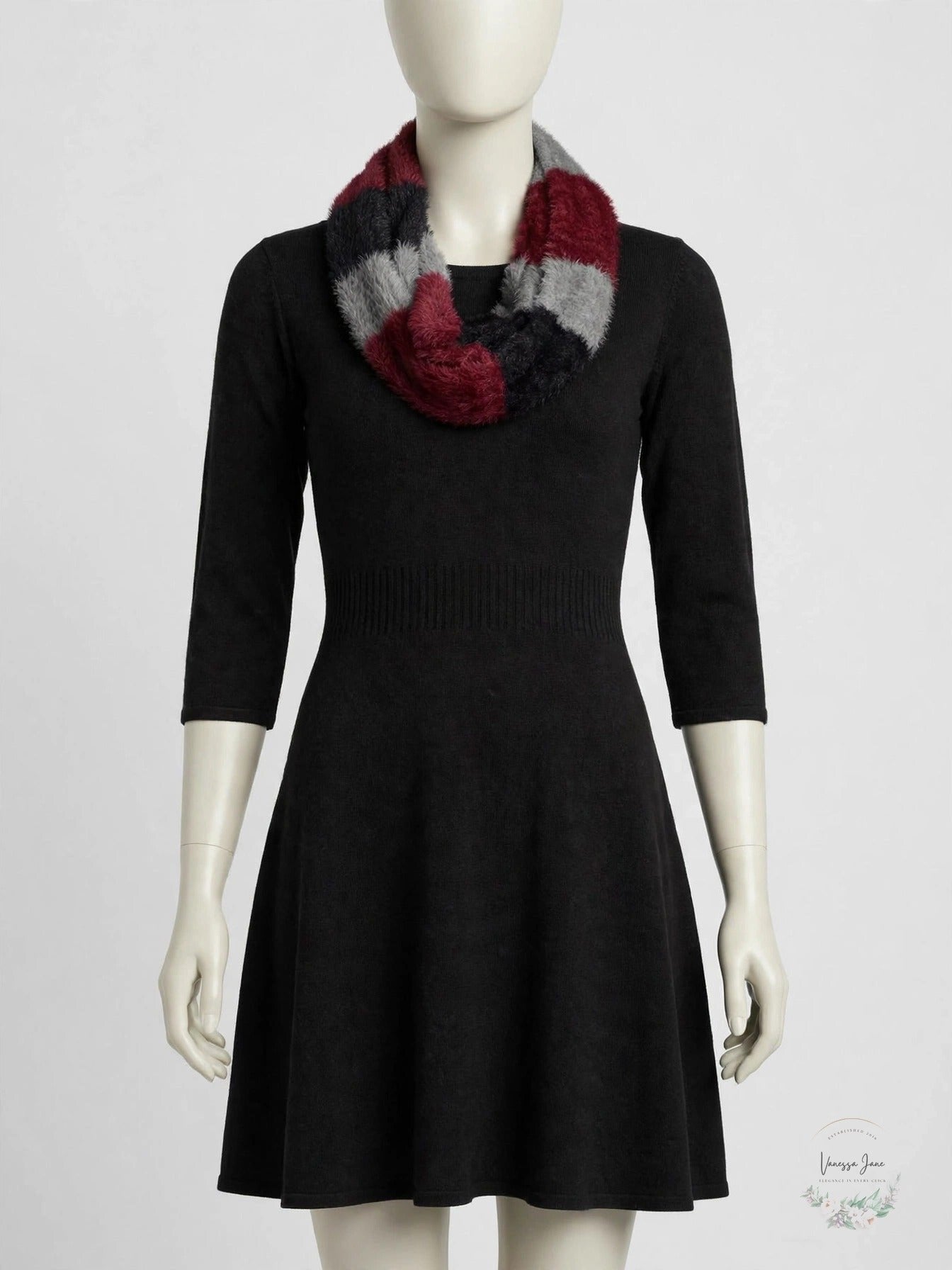 BCX Juniors Sweater Dress Button Sleeve, Size Medium