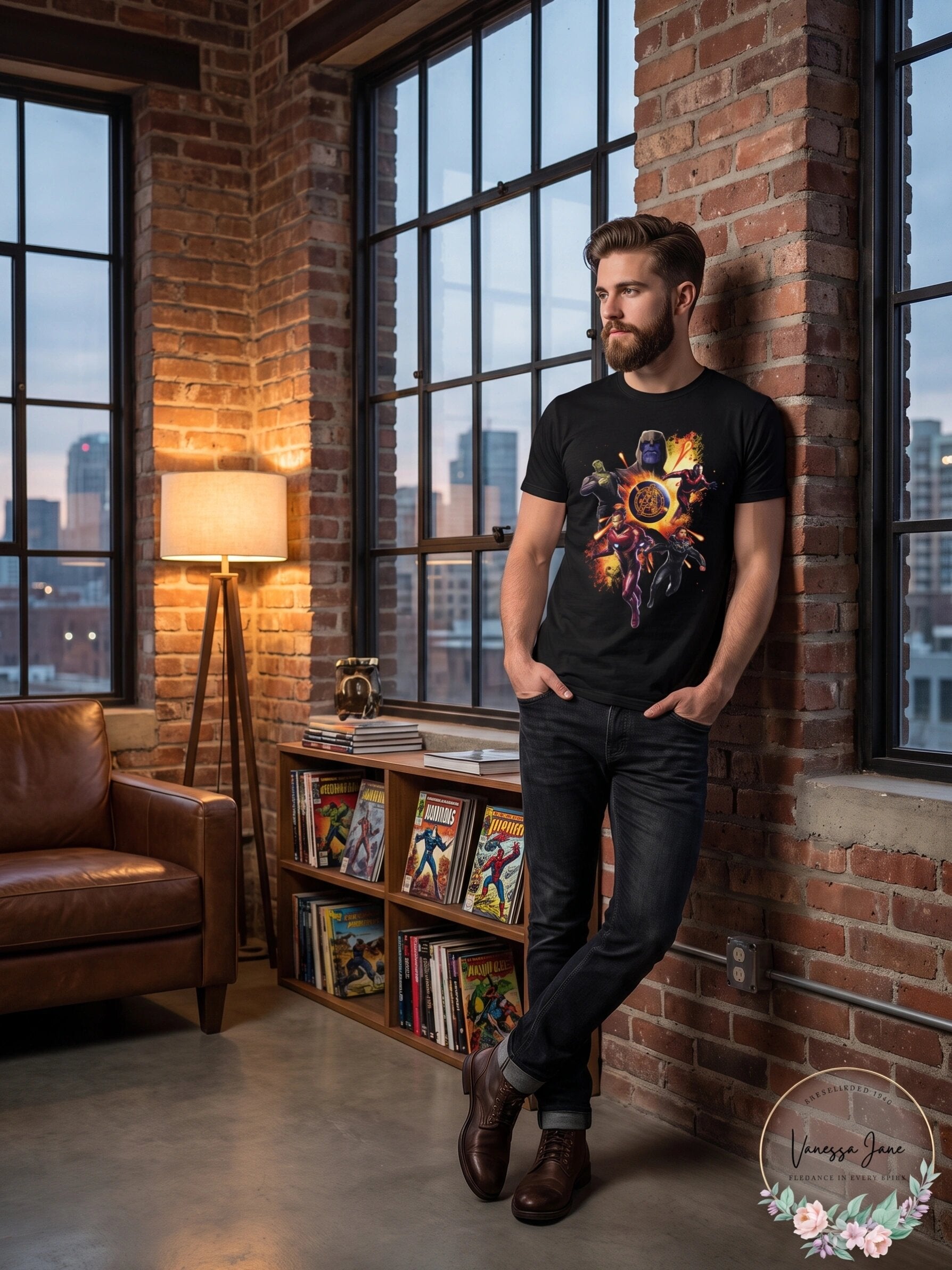 Avengers Mens Graphic T-Shirt