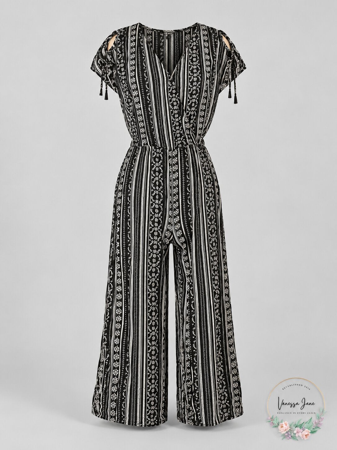 Falls Creek Women’s Black Jumpsuit, Size Small