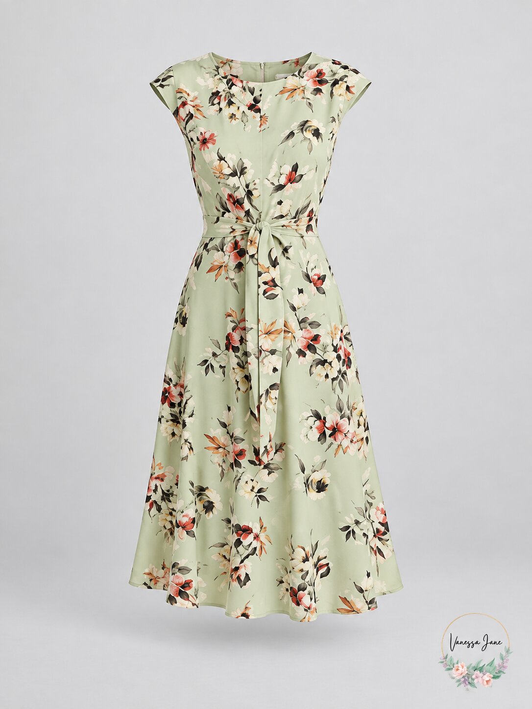 Lauren Ralph Lauren Floral Bubble Crepe Dress