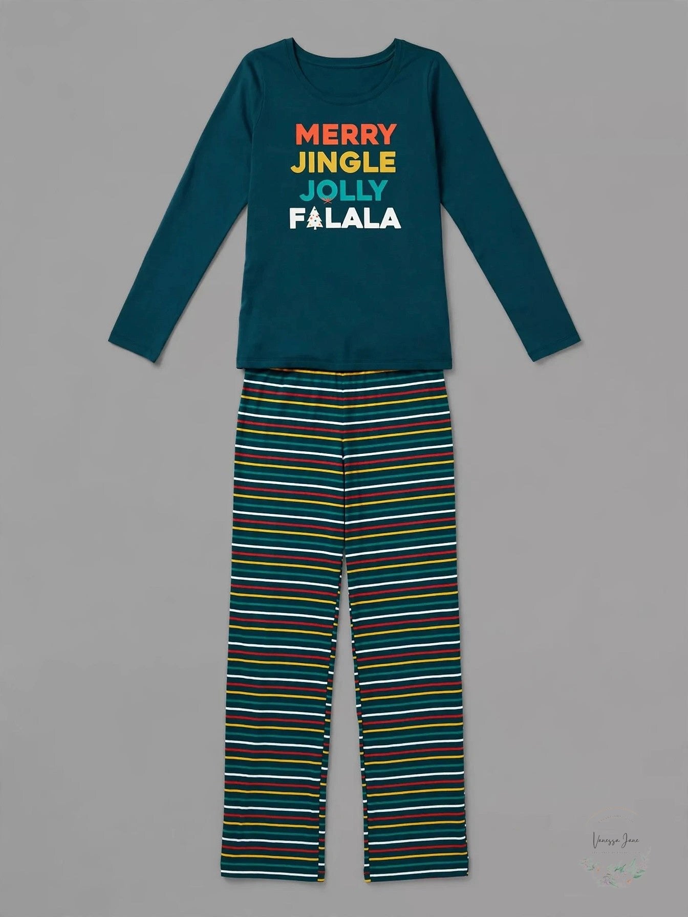 Family Pajamas Matching Womens Merry Jingle Mix It Family Pajama Set