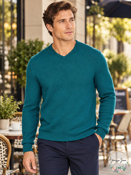 Tasso Elba Mens Ls Pullover Sweater, Size XL