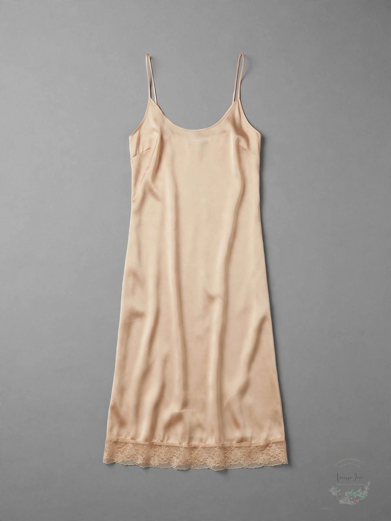 Comfort Choice Plus Size Lace-Trim Slip, Size 1X