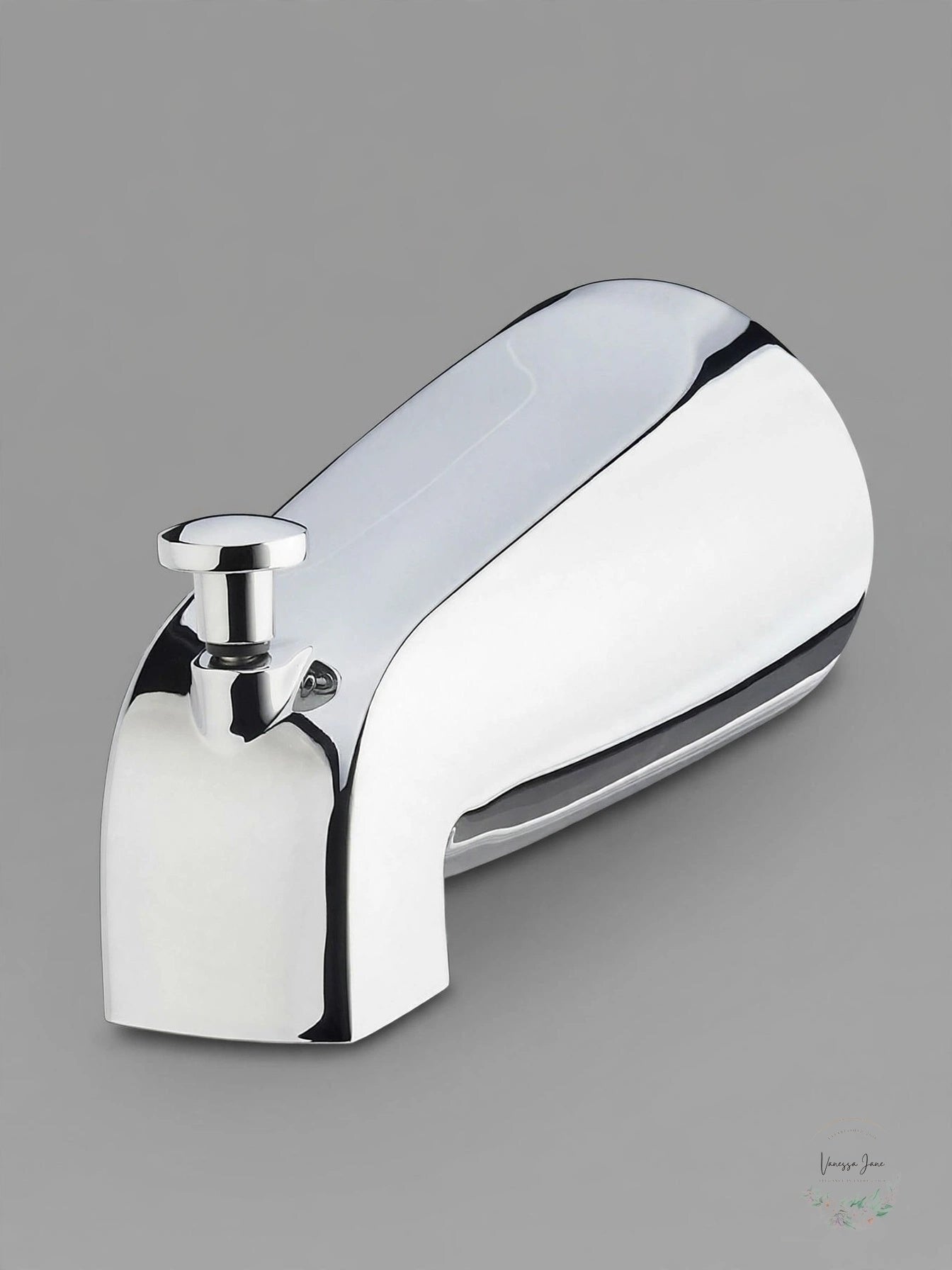 Miseno MT250 Universal Slip-On Tub Spout with Integrated Diverter