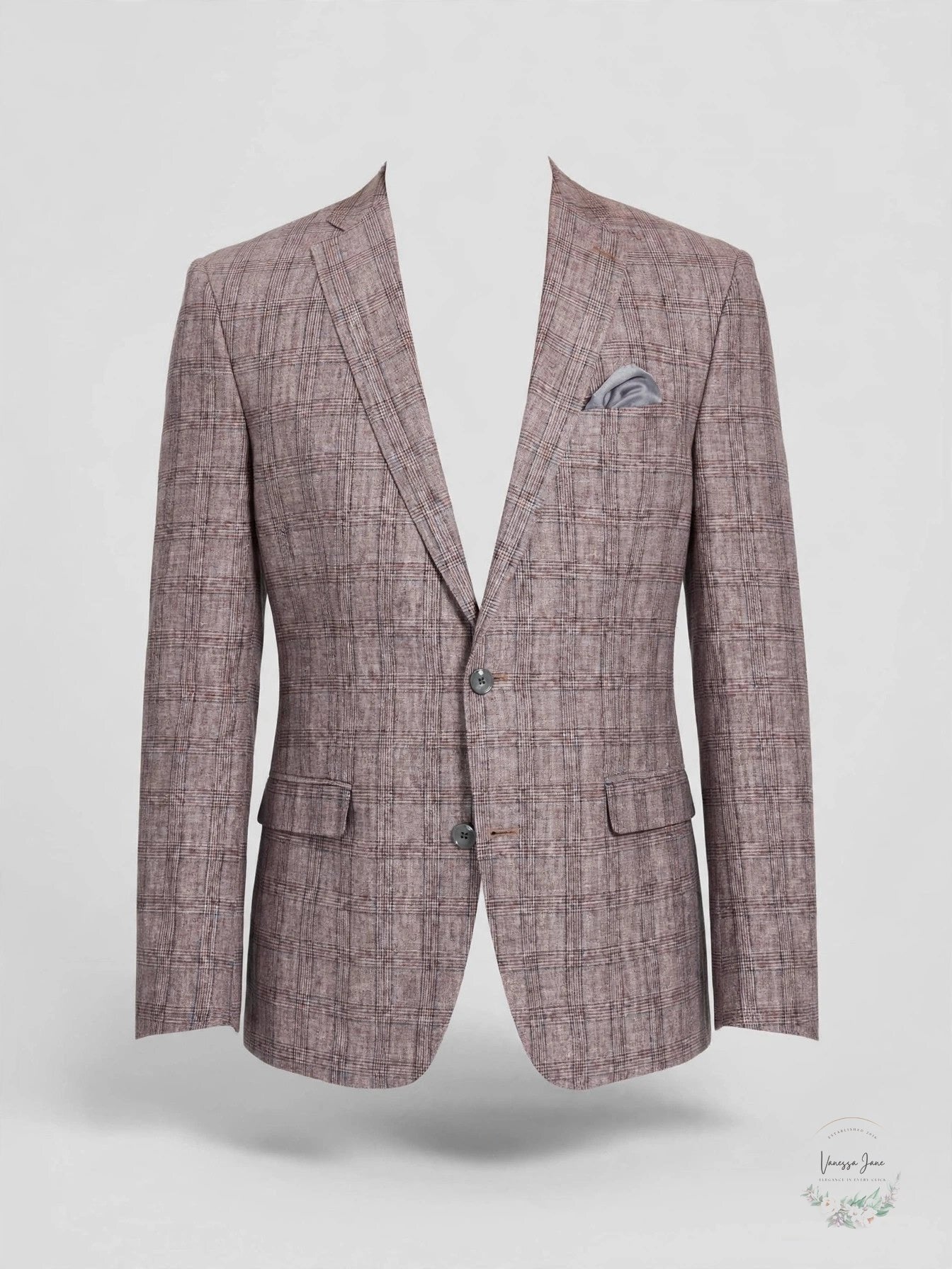 Bar III Men's Active Stretch Slim-Fit Plaid Sport Coat