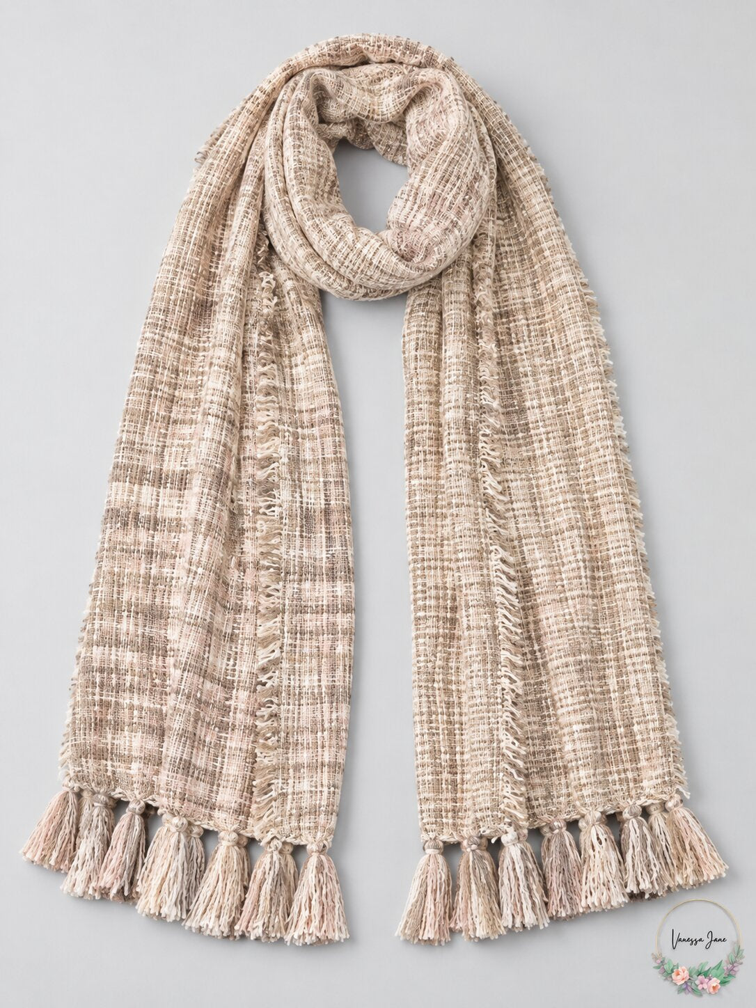 Charter Club Spacedye Chenille Wrap Scarf
