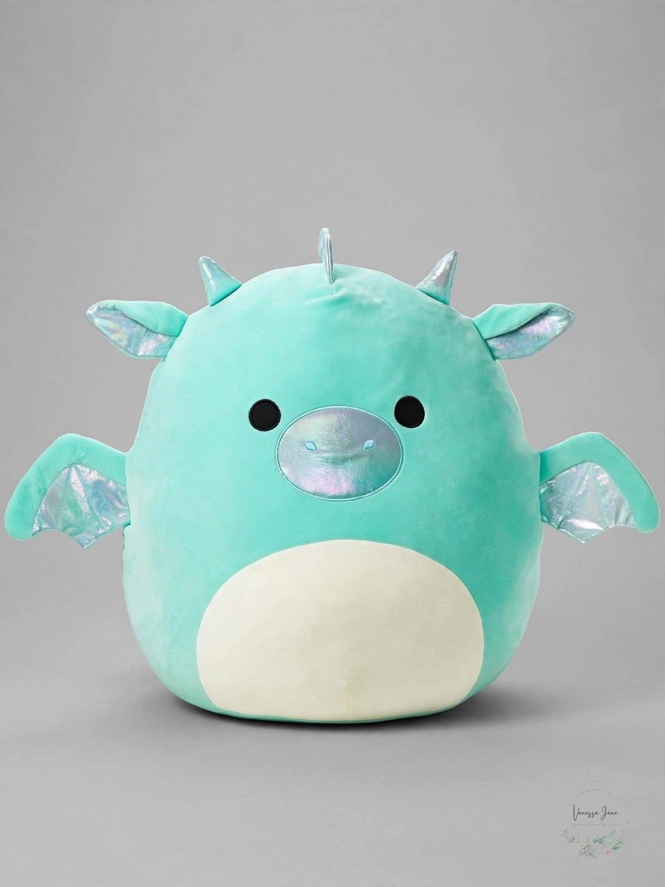 Squishmallow Dragon 8 inch Miles Teal Plush Stuffed Animal Super Soft