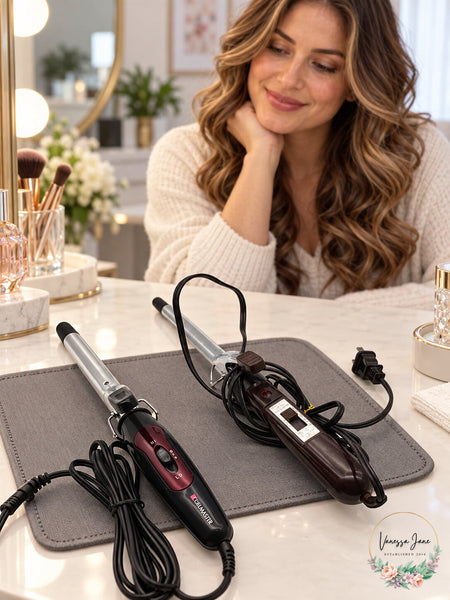 Lot of 2 Curling Irons; Vidal Sassoon, CurlMaster