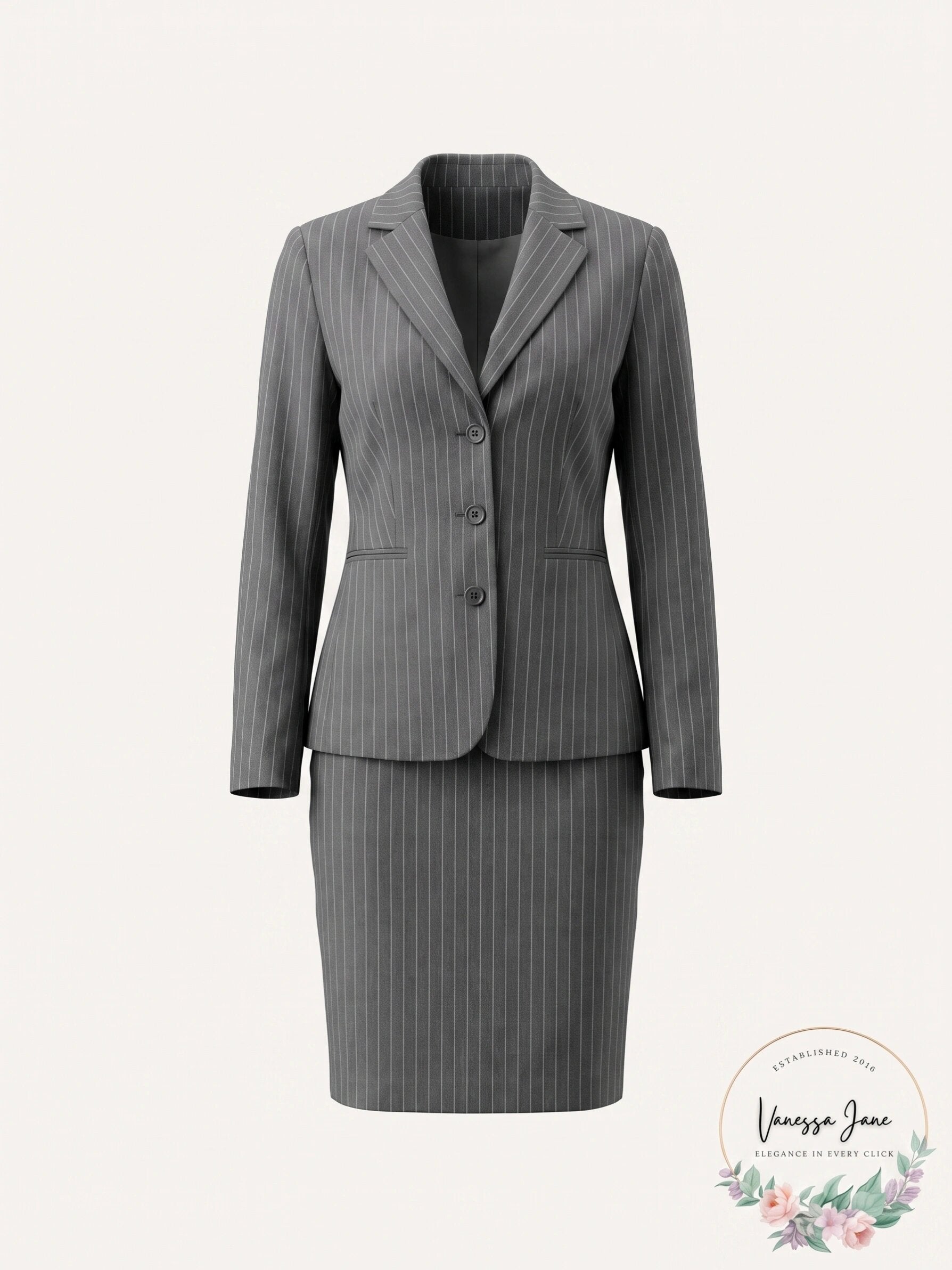 Valerie Stevens Women's  Skirt Suit, Size 4