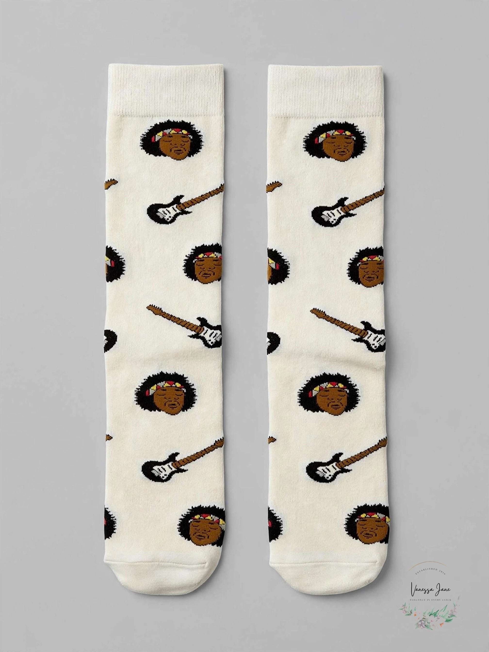 Cool Socks Men's Voodoo Child (Knit), Multi, Shoe Size OSFM