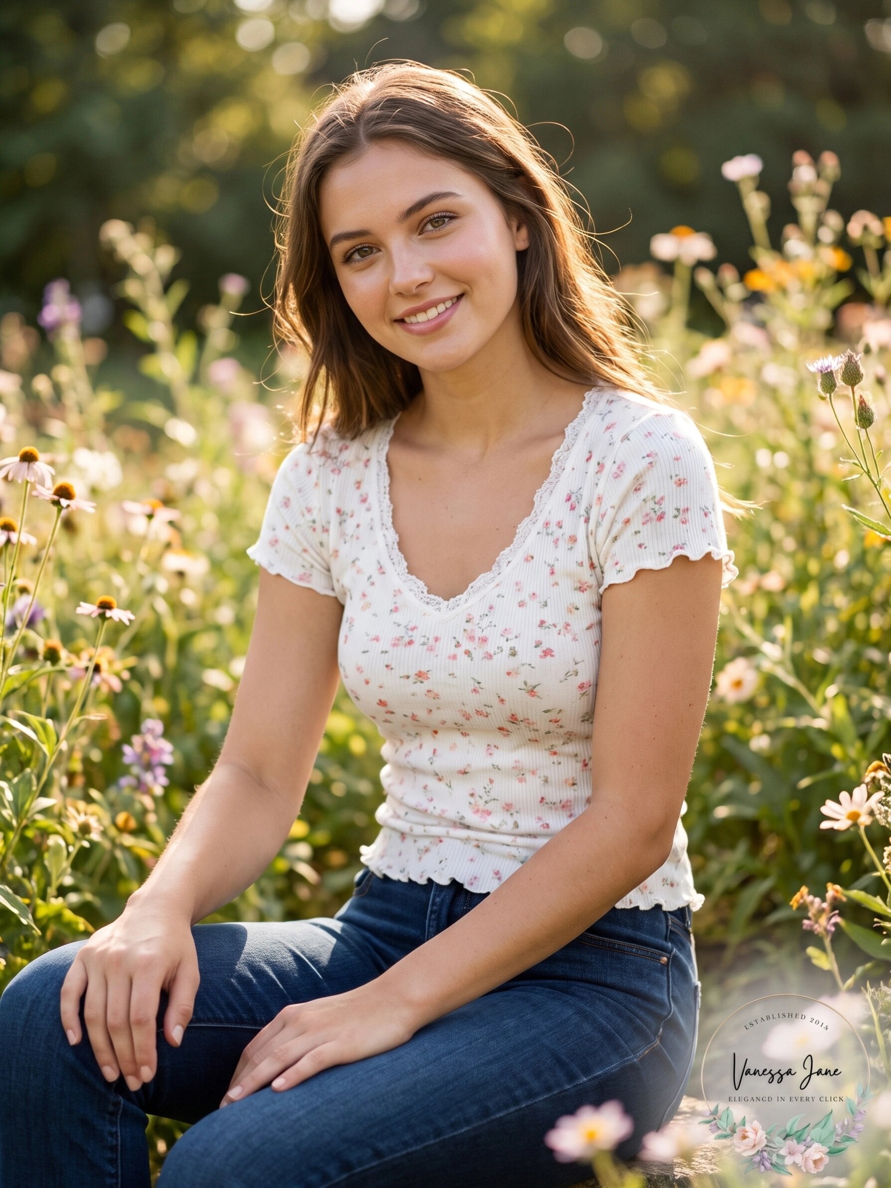 Hippie Rose Juniors' Lace-Trimmed Lettuce-Edge T-Shirt