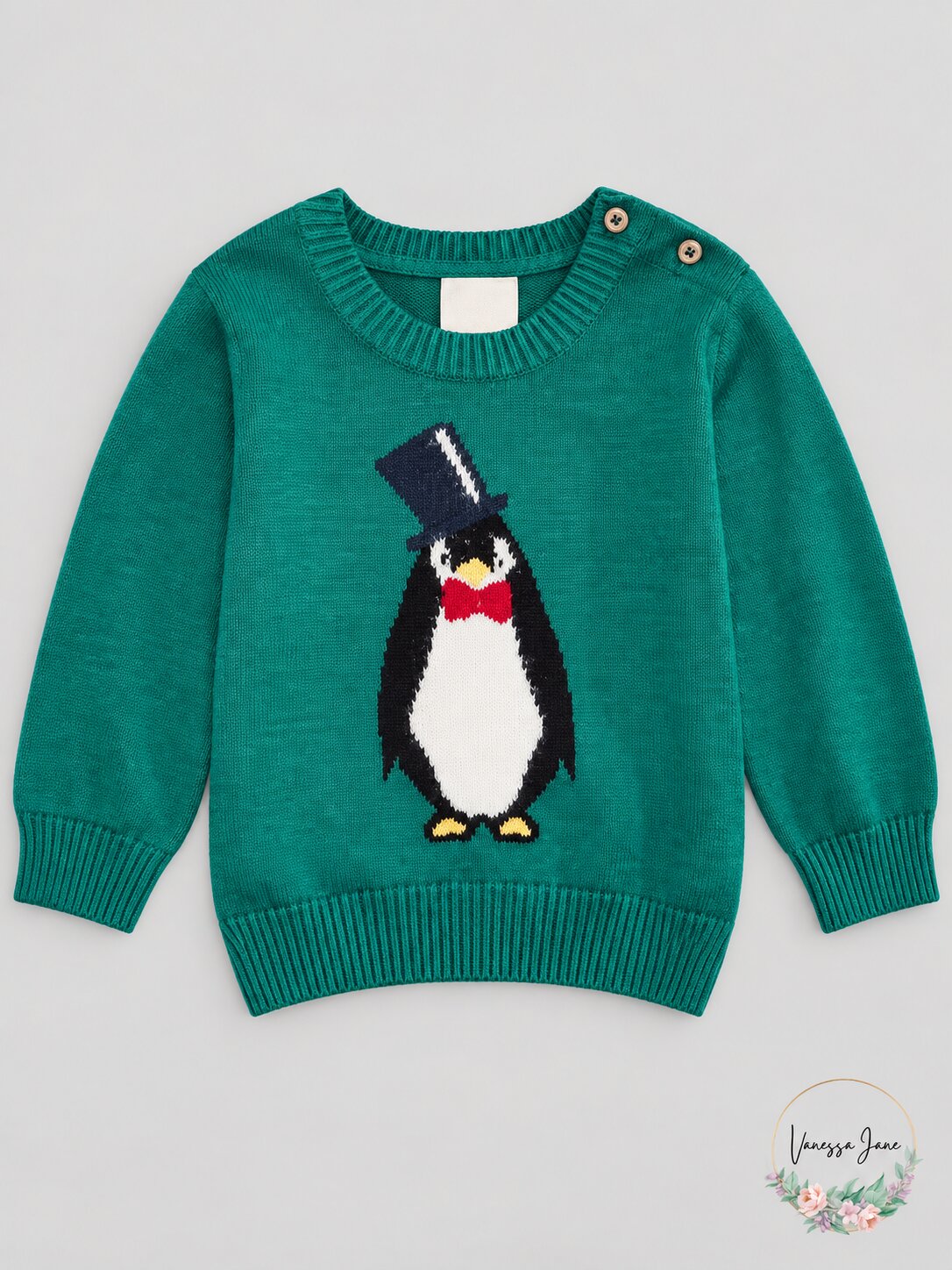 First Impressions Baby Boys Penguin Sweater, Size 0-3 Months