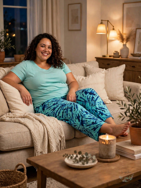 Jenni Plus Size Knit Pajama Pants
