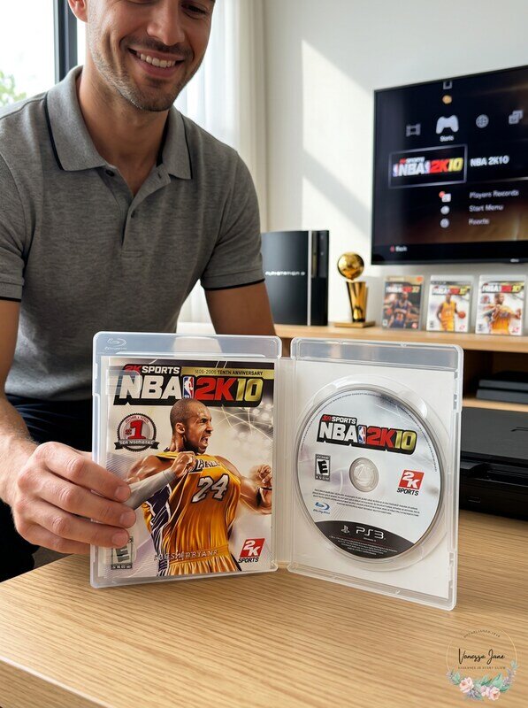 NBA 2K10 Tenth Anniversary (PlayStation 3, PS3) Complete w/Man Tested
