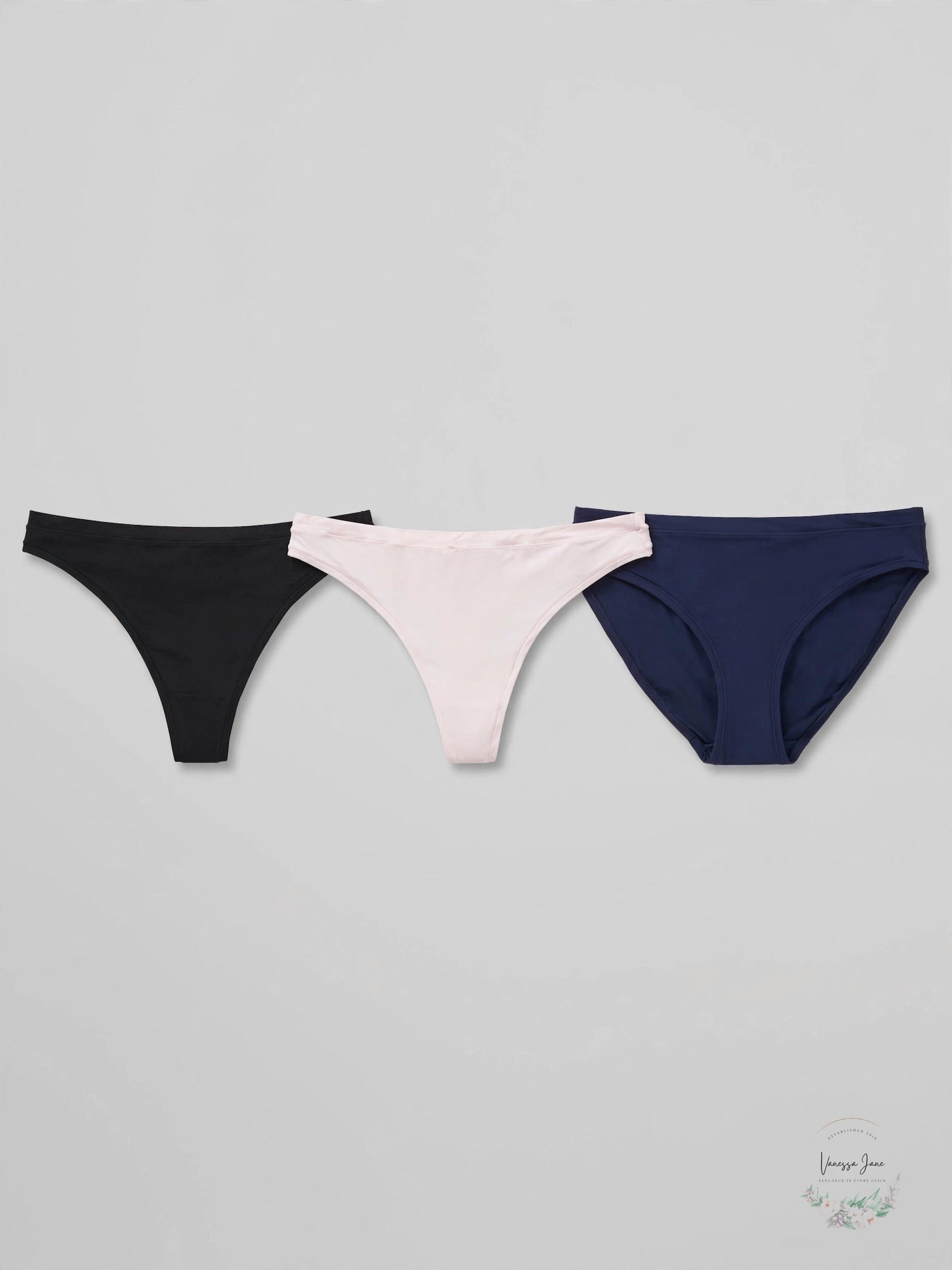 Alfani Womens Underwear 3-Pack in Assorted Colors