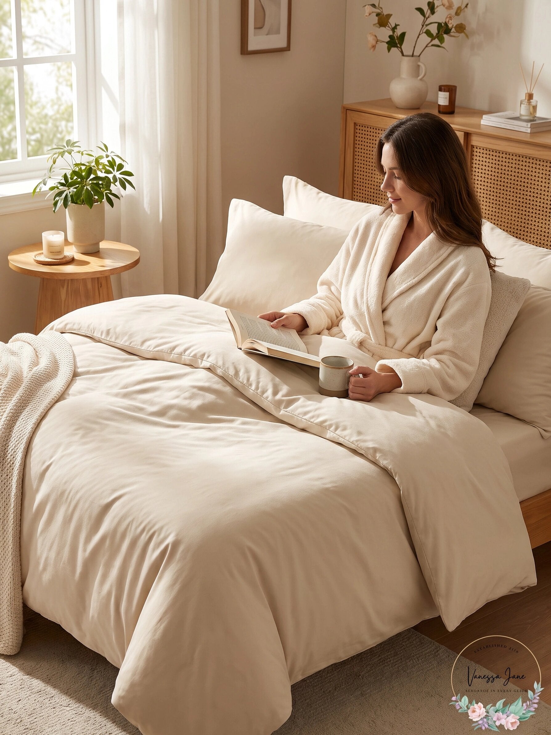 Oeko -Tex Clean Spaces 7-PC. Comforter Set Size Full