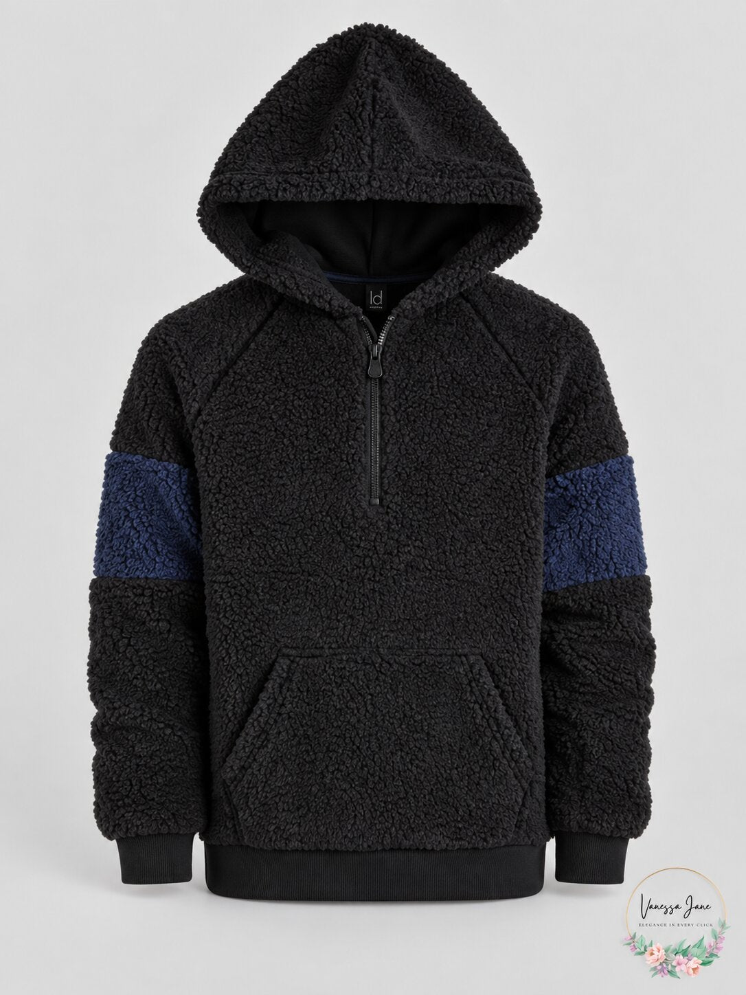 Ideology Big Boys Faux-Fur Hoodie