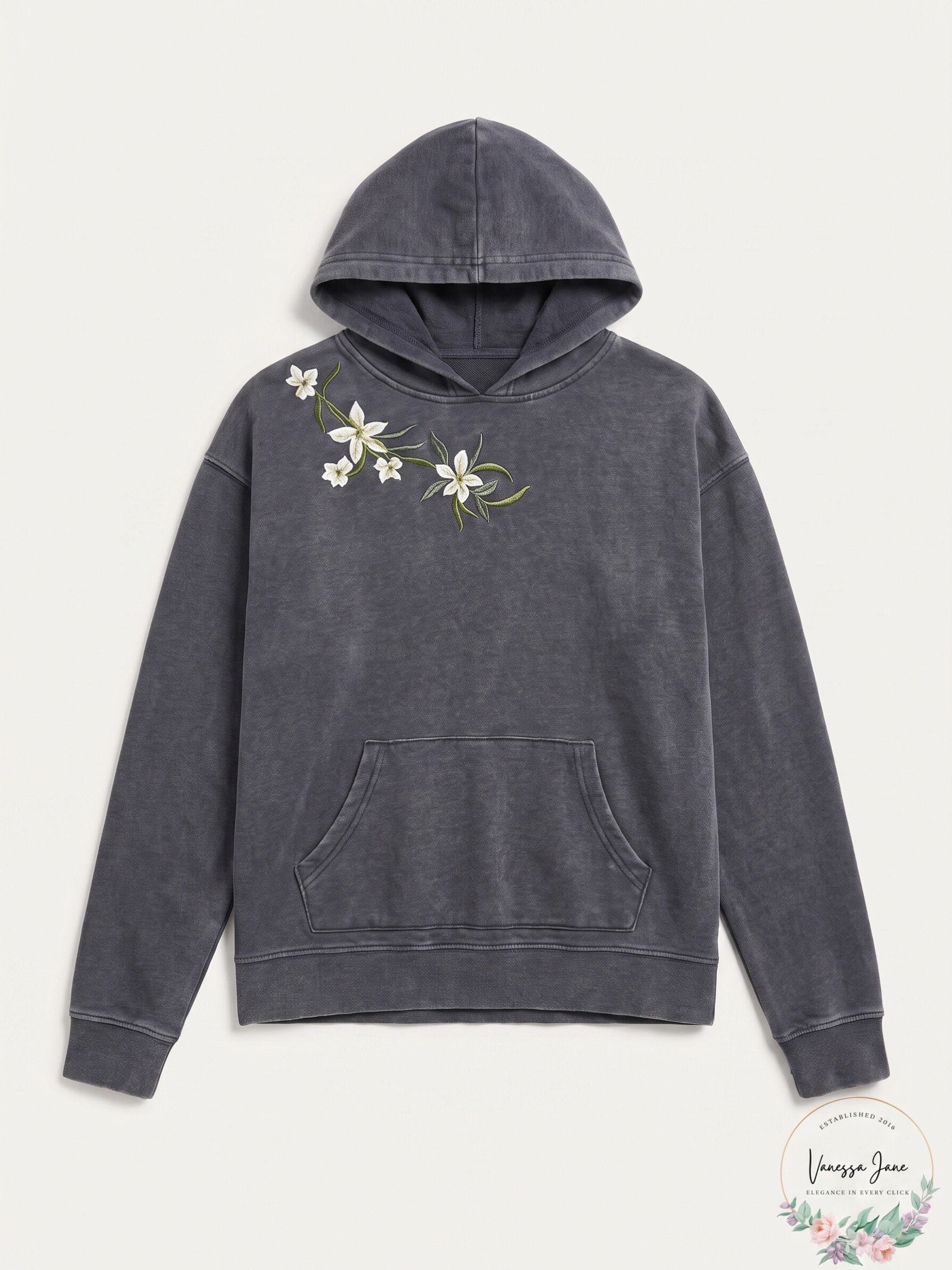 ONeill Juniors Embroidered Fleece Hoodie, Size Large