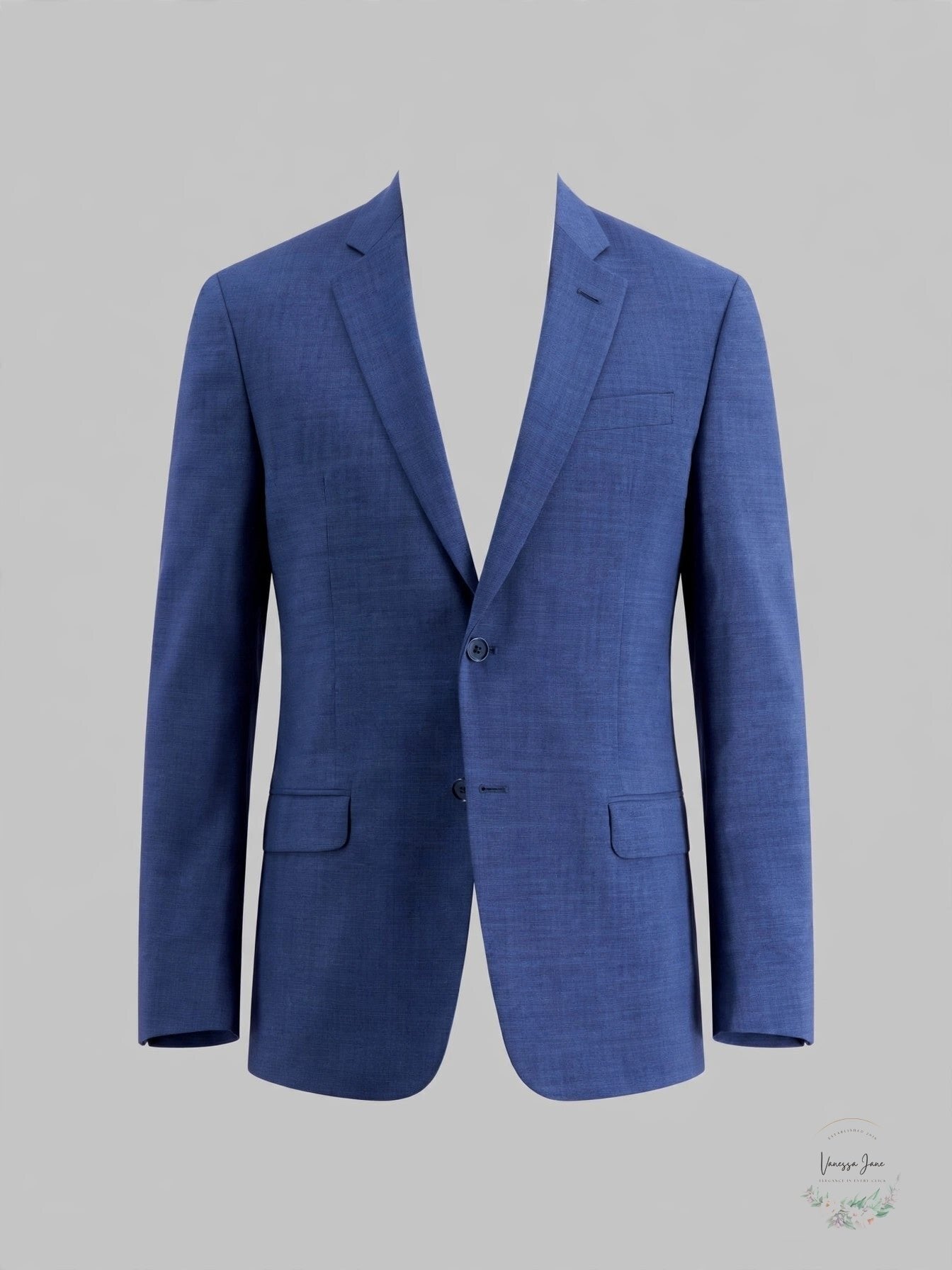 AX Armani Exchange Mens Slim-Fit Suit Jacket, Size 42 Long