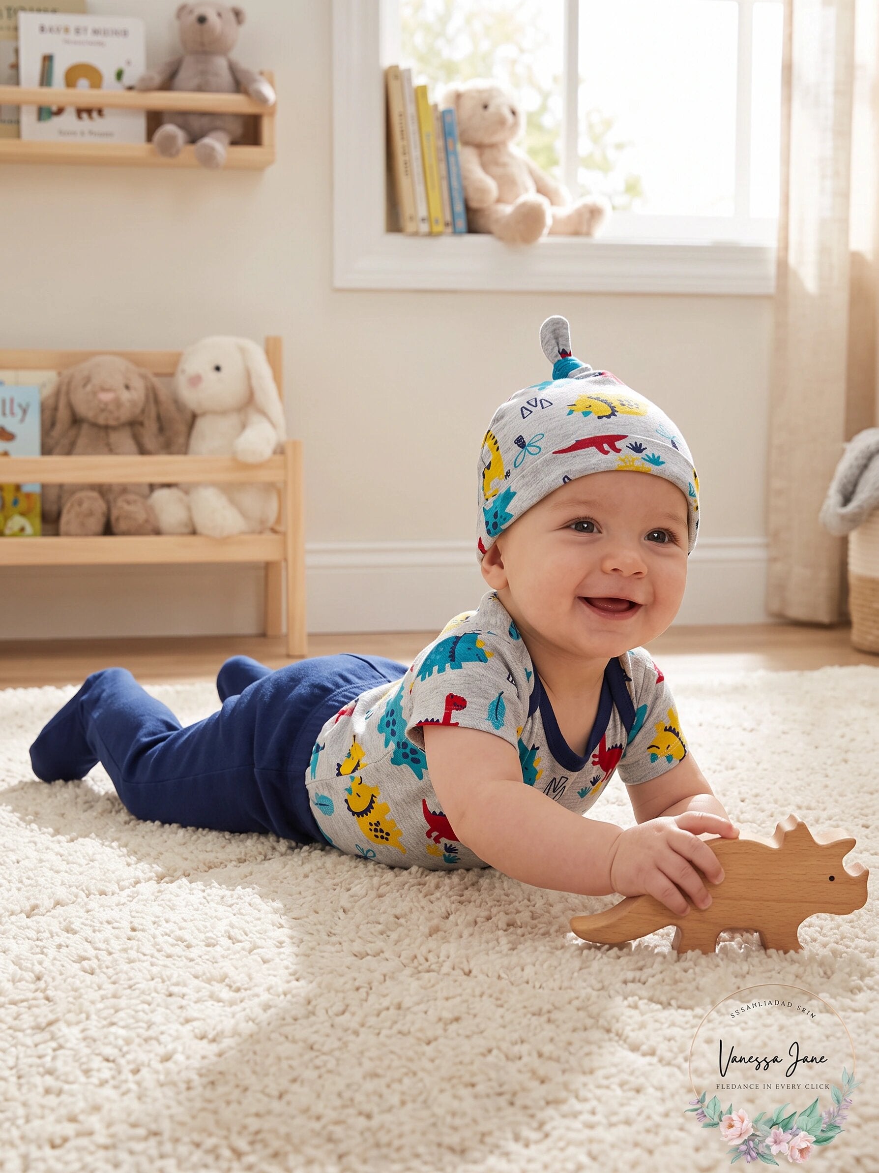 Koala Baby Baby Boys Dino Newborn 3 Piece Set